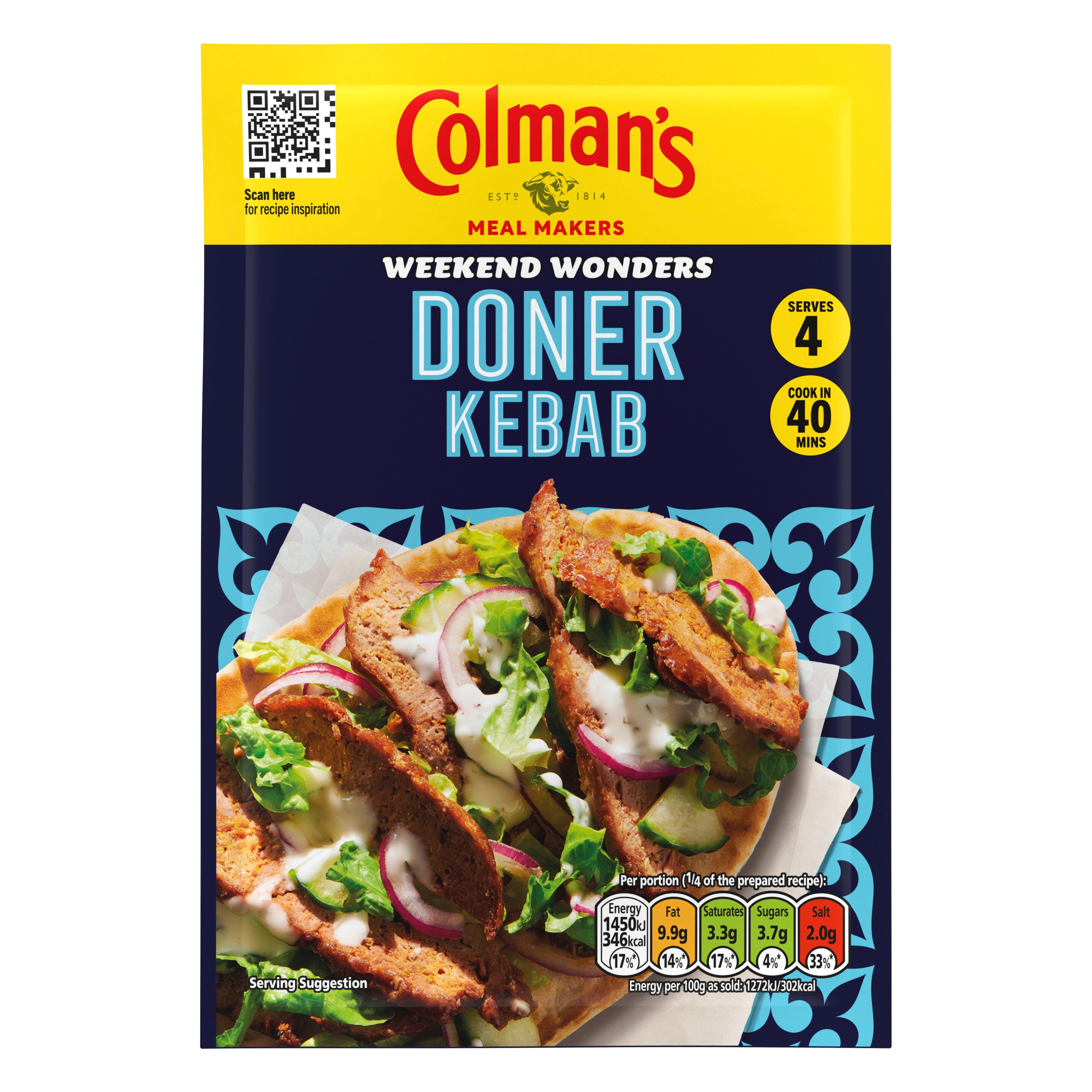 Colman’s Weekend Wonders Doner Kebab
