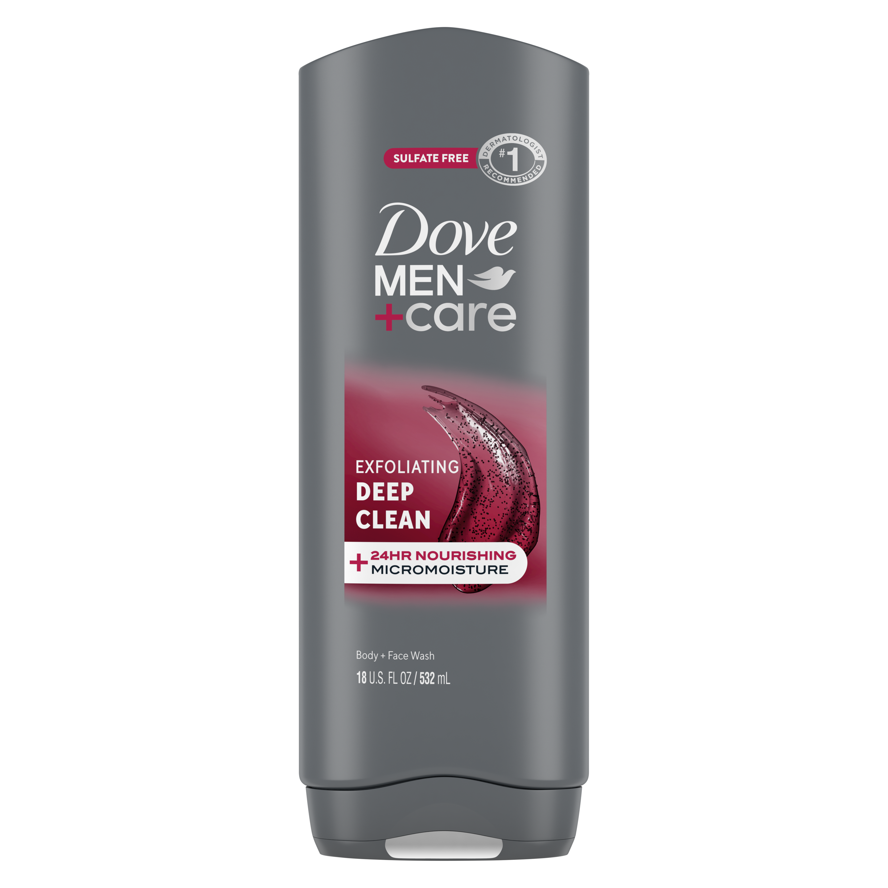 Men+Care Exfoliating Deep Clean Body + Face Wash