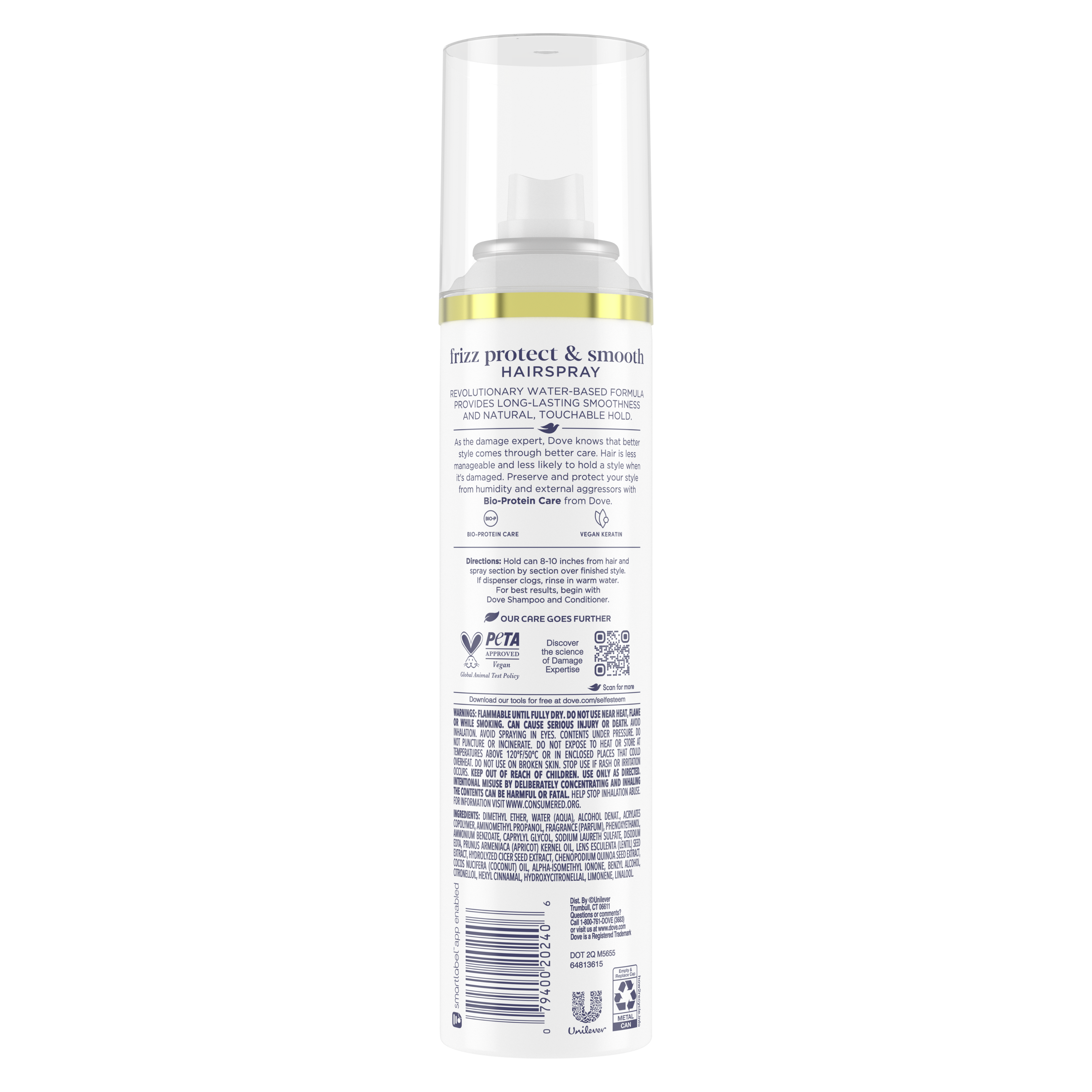Dove Frizz Protect & Smooth Hairspray