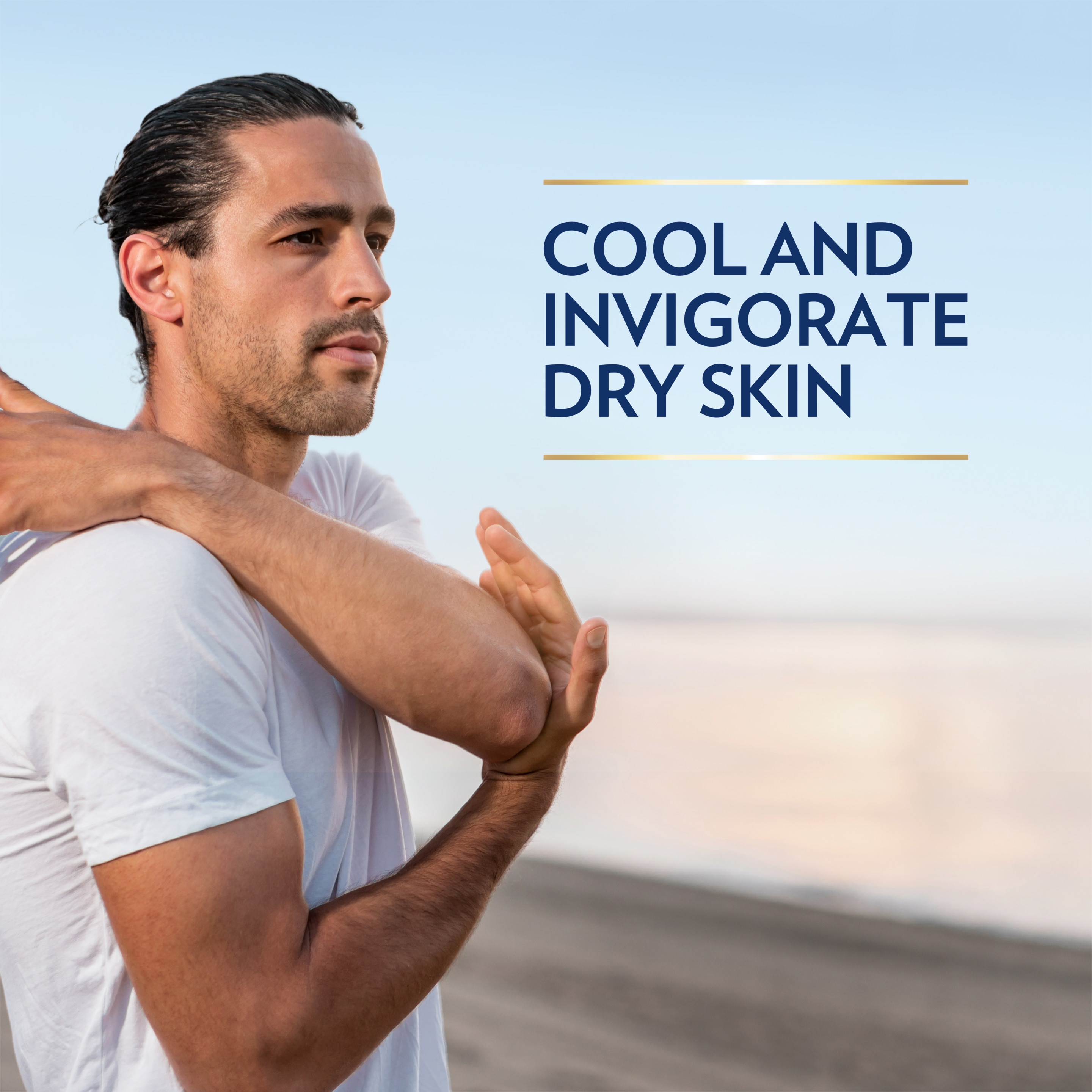 Vaseline® Men Cooling Hydration Lotion moisture