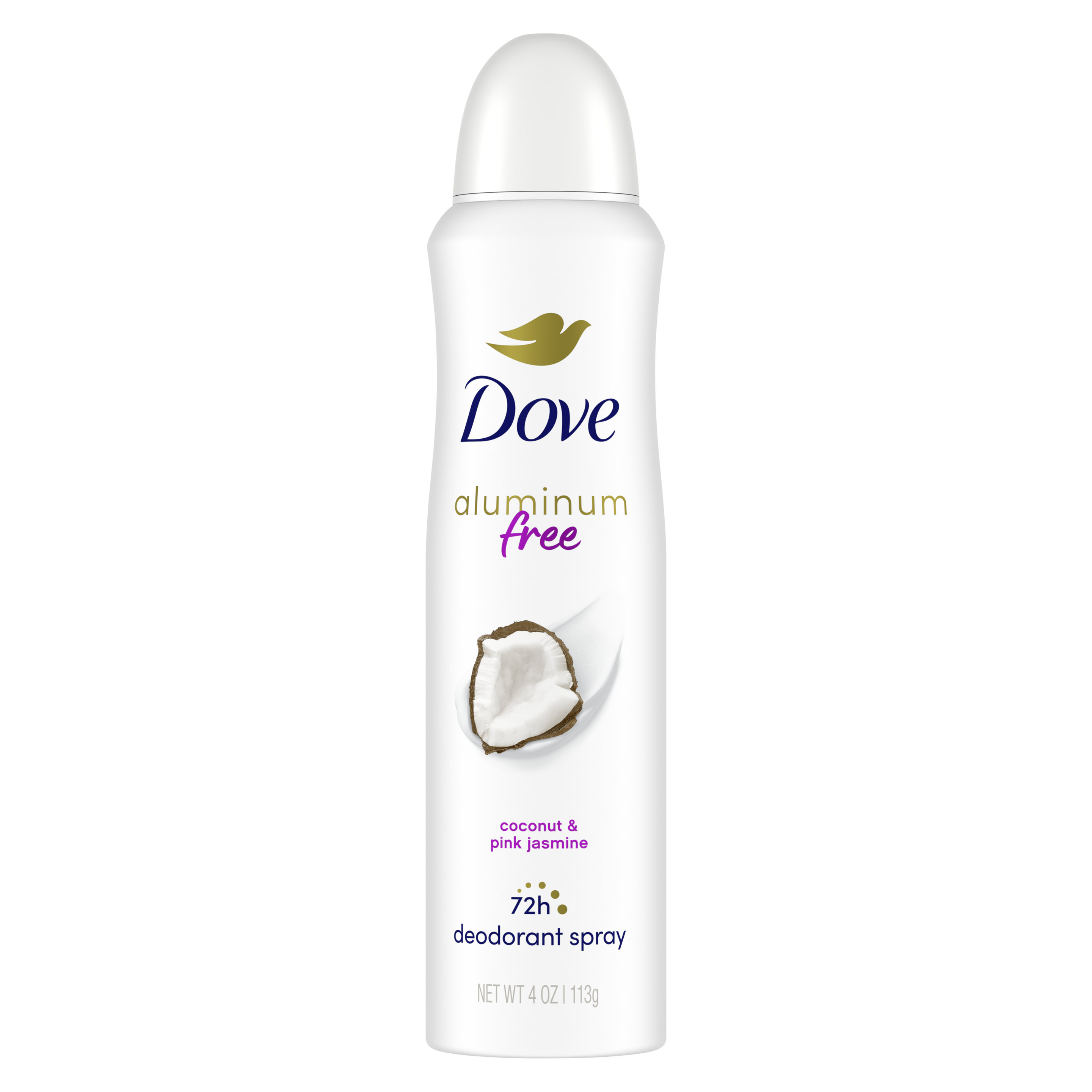Dove 0% Aluminum Deodorant Spray Coconut & Pink Jasmine
