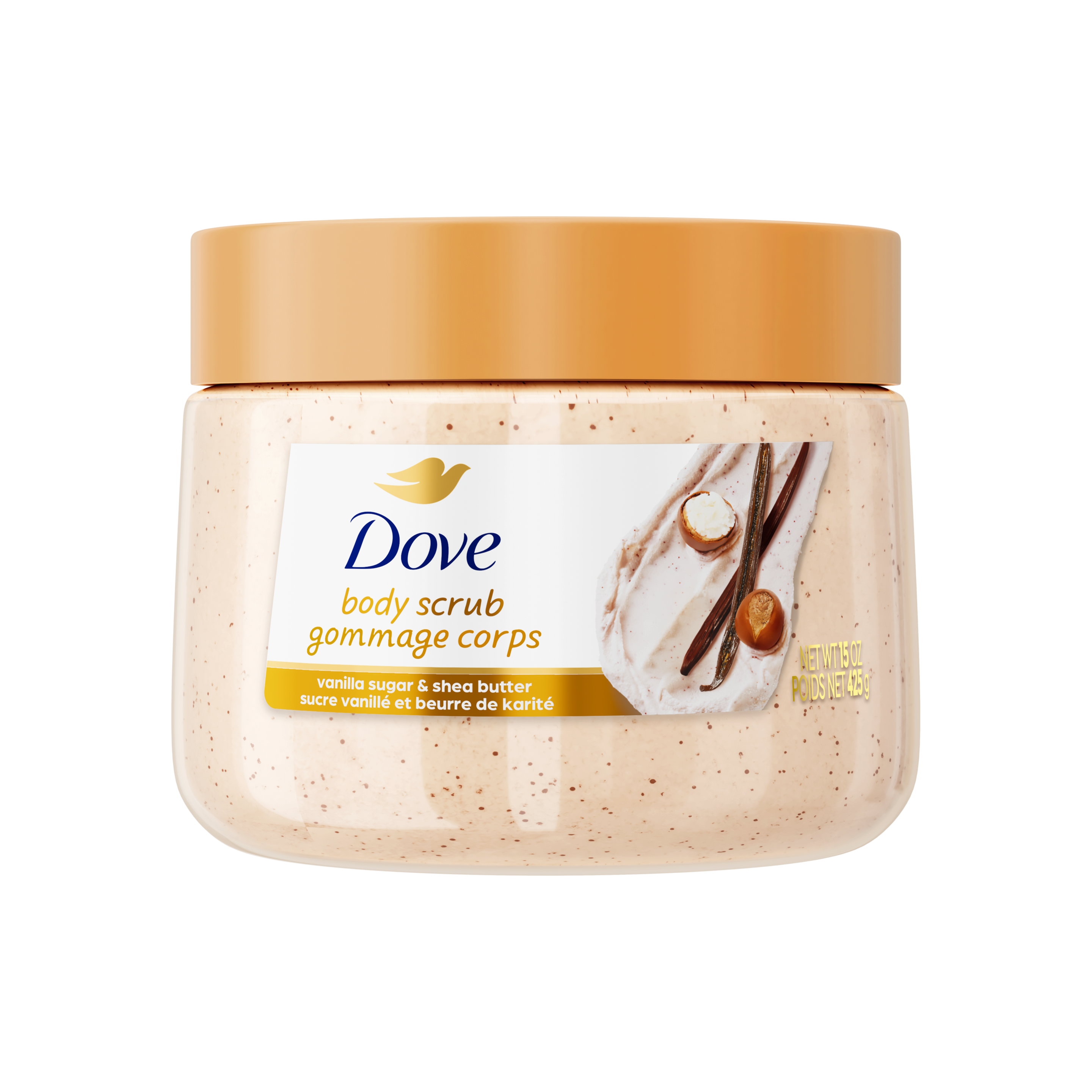 Vanilla Sugar & Shea Butter Body Scrub by Dove