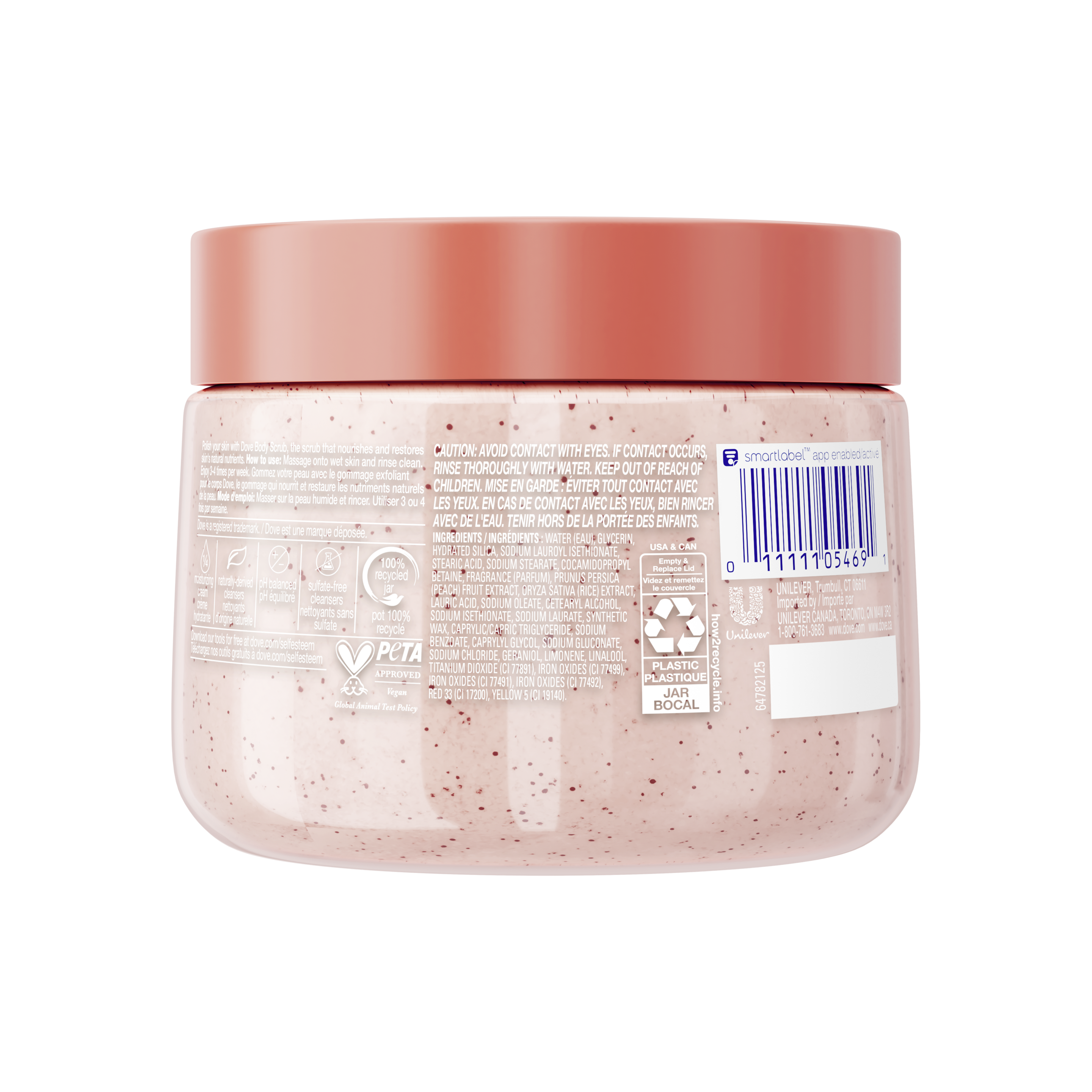 White Peach Body Scrub