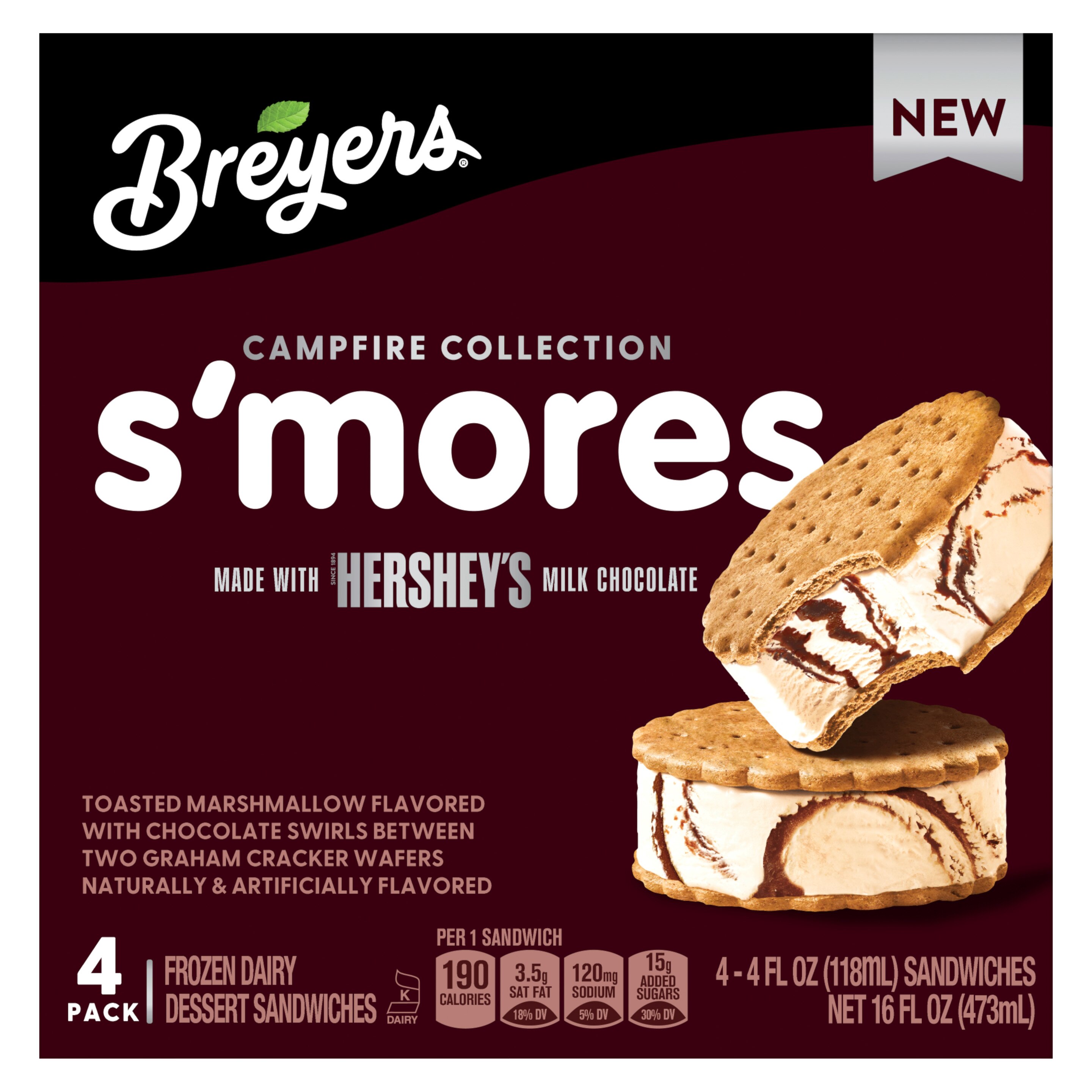 S'mores Sandwich | Breyers®