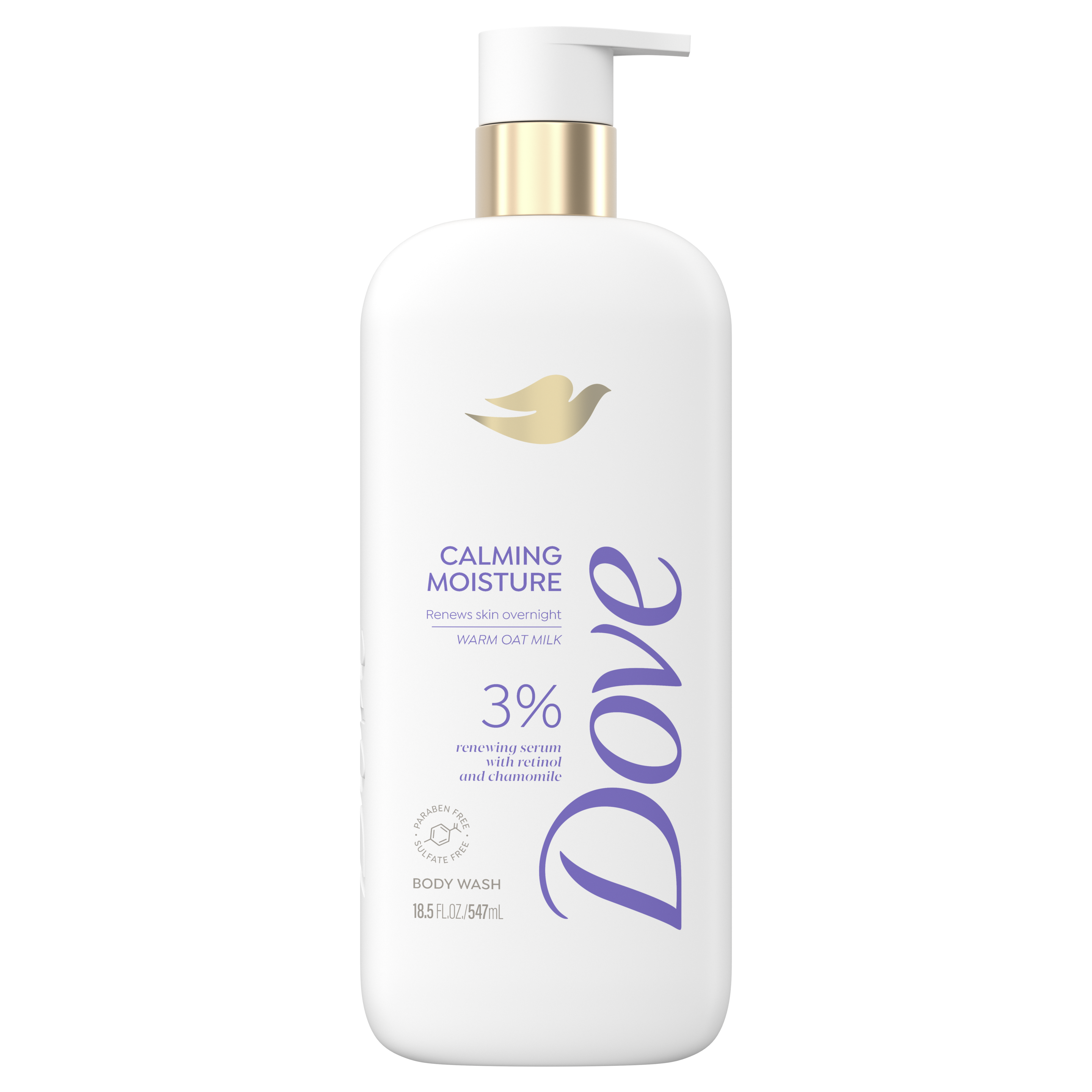 Calming Moisture Serum Body Wash with renewing Retinol