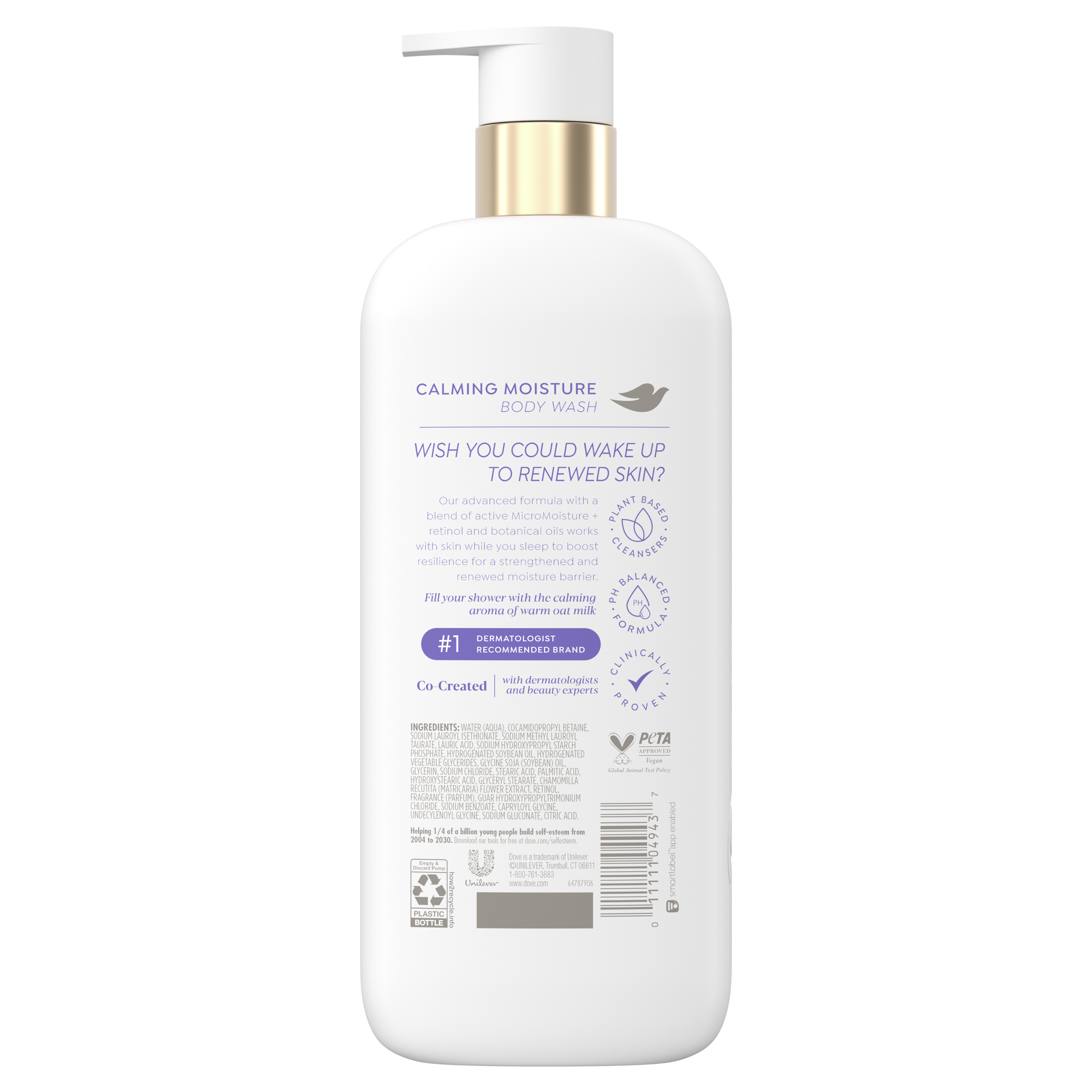 Calming Moisture Serum Body Wash with renewing Retinol