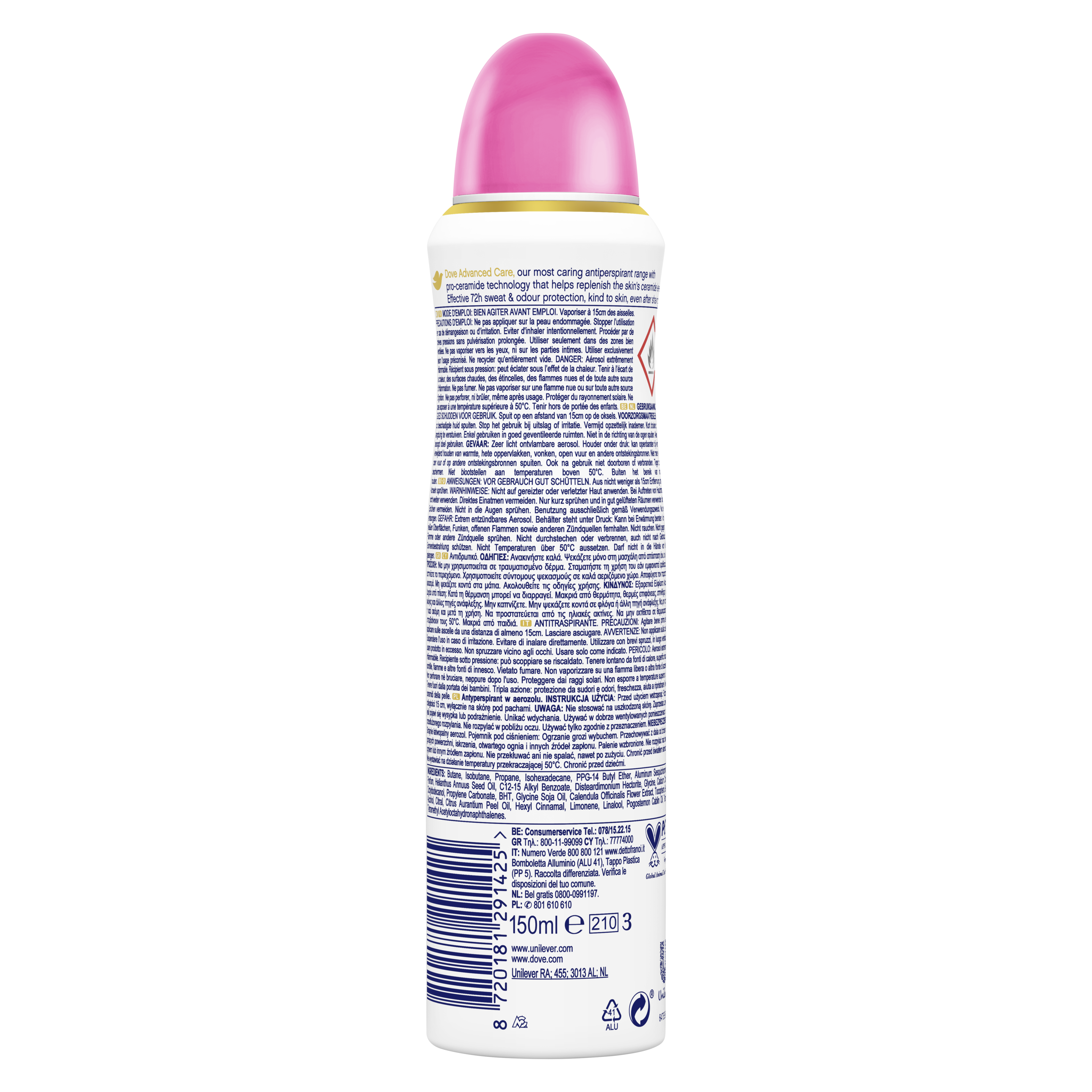 Αποσμητικό Spray Advanced Care Beauty Finish