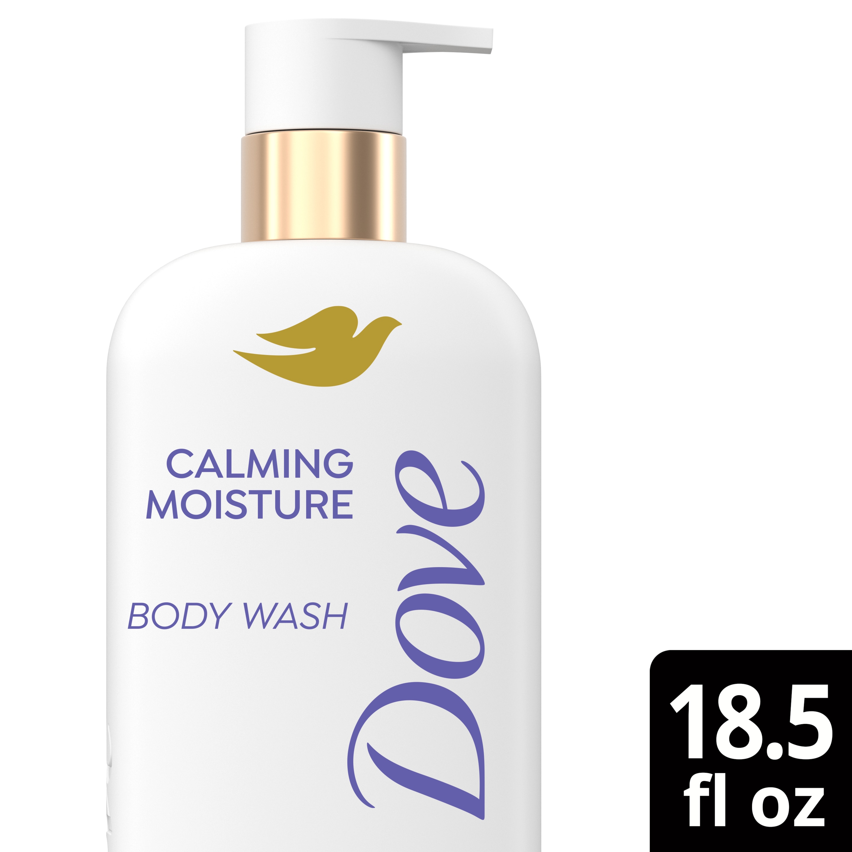 Dove Calming Moisture Body Wash 18.5oz
