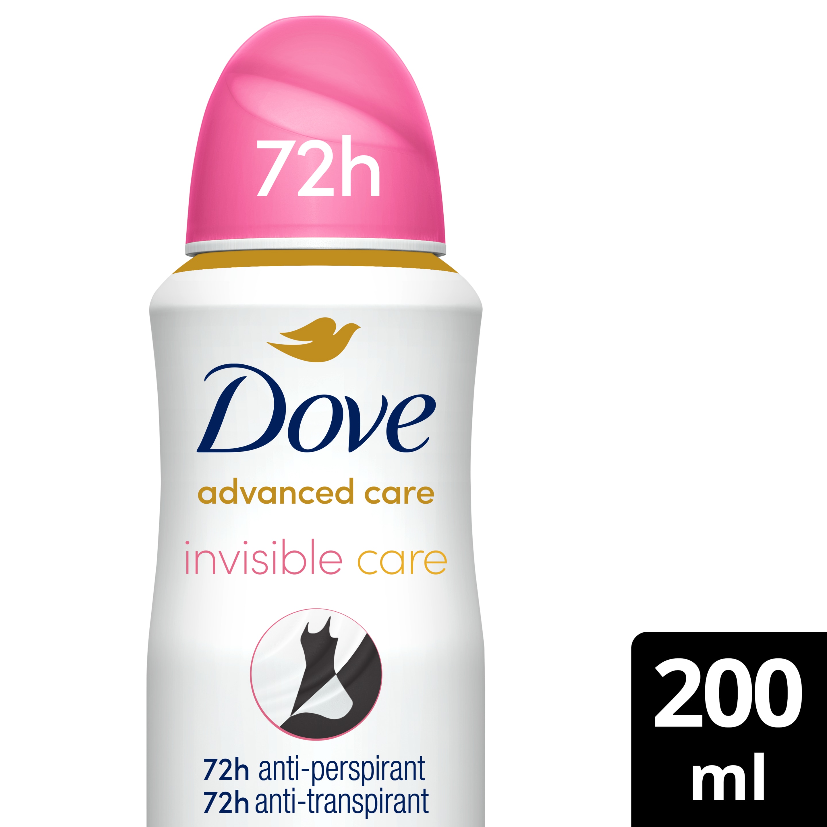 Advanced Care Invisible Care Antiperspirant Deodorant Spray 200ml
