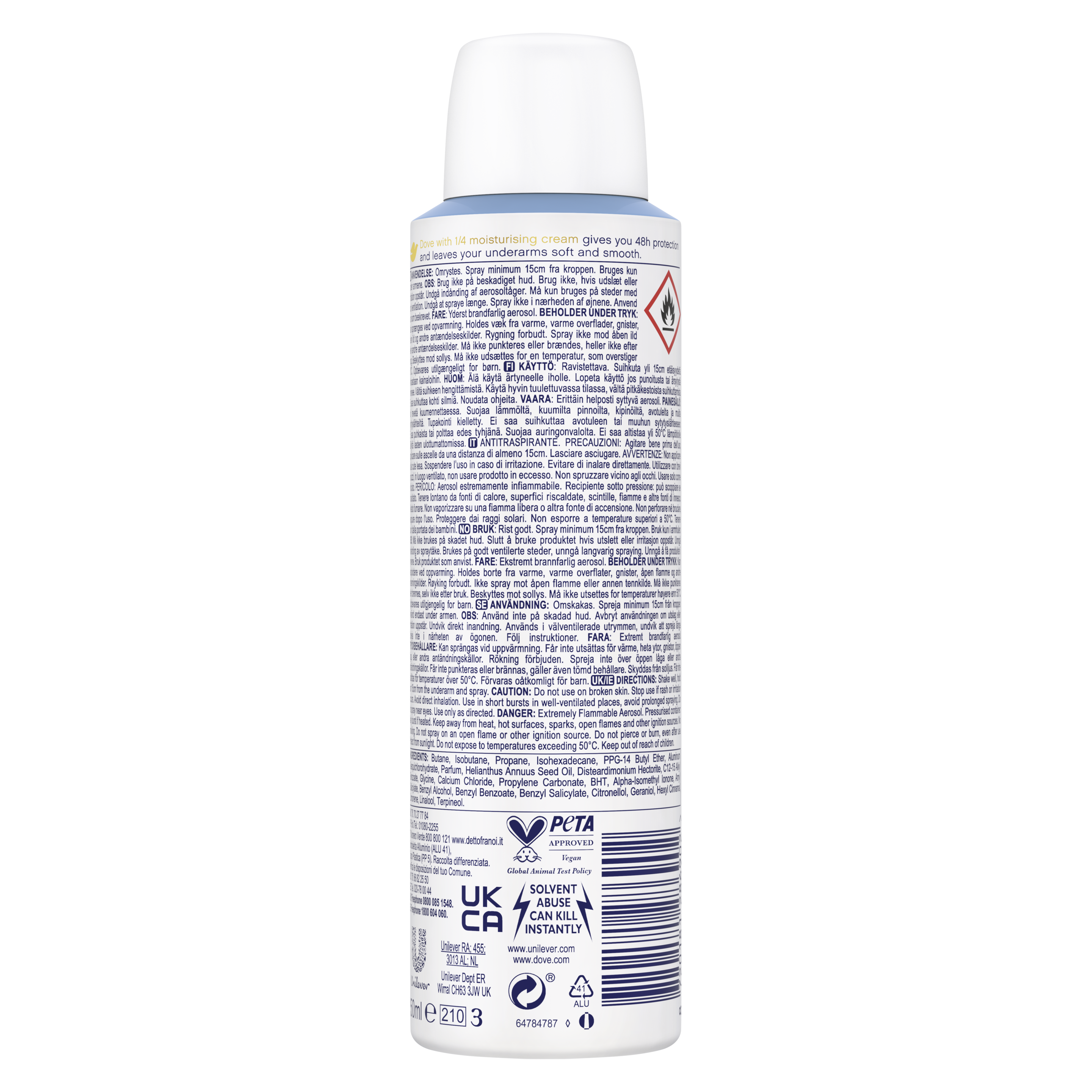 Classic Antiperspirant Deodorant Spray
