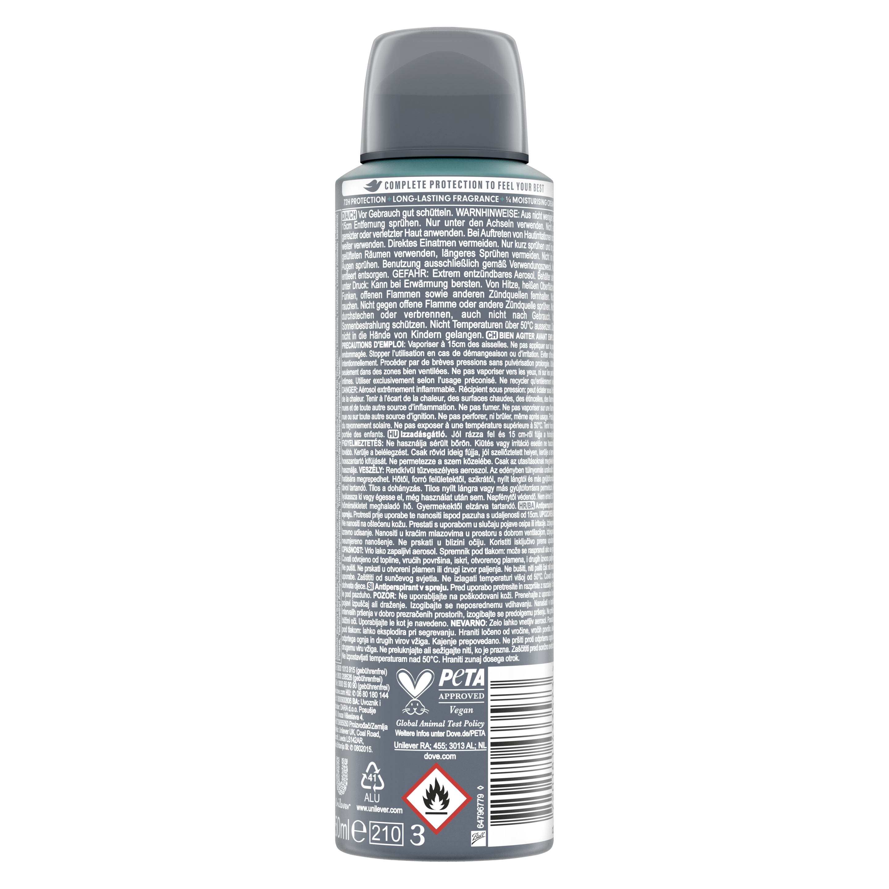 Men+Care Eucalyptus&Mint izzadásgátló aeroszol