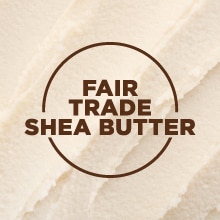 With Fair Trade Shea Butter