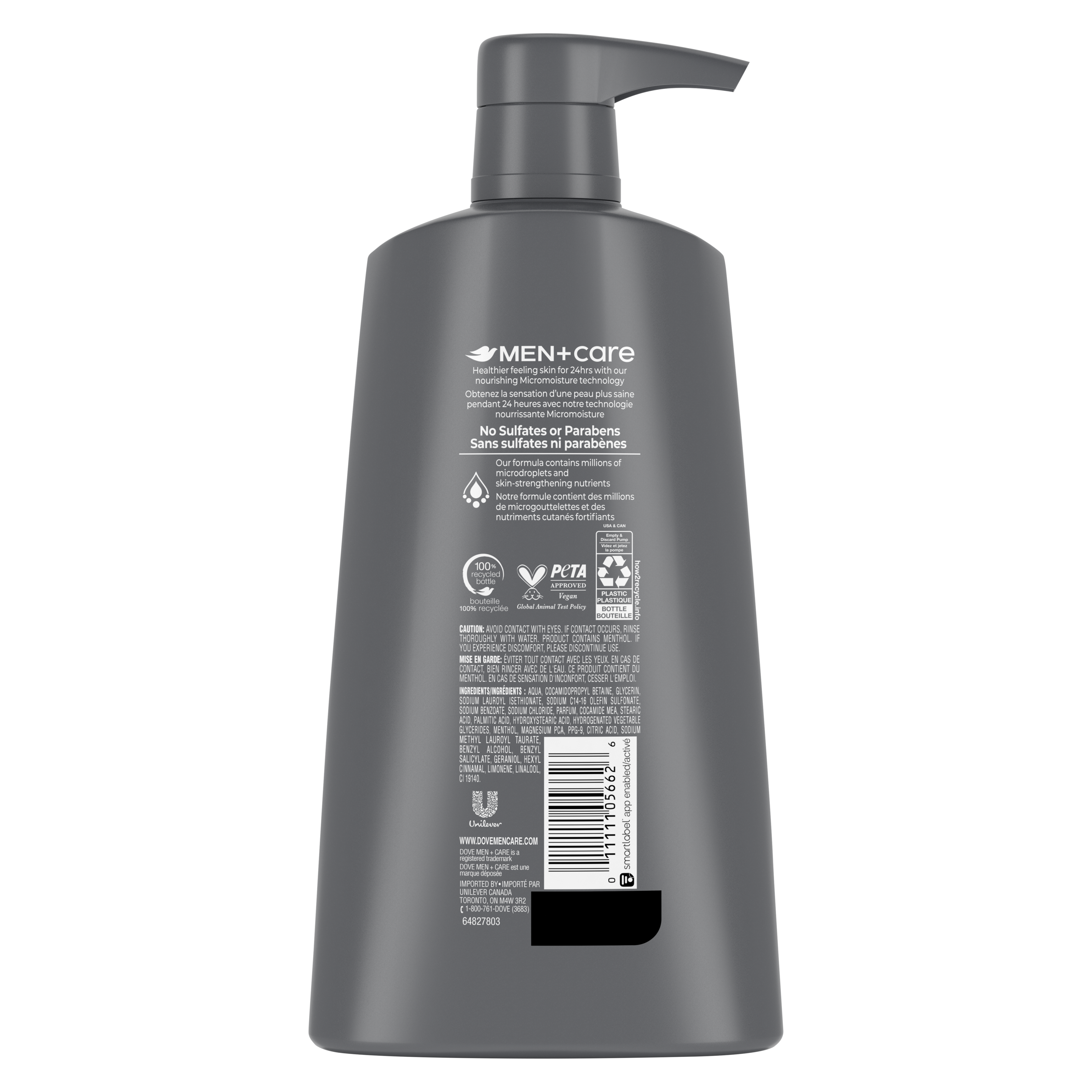 Men+Care 3N1 Active + Fresh Body Wash