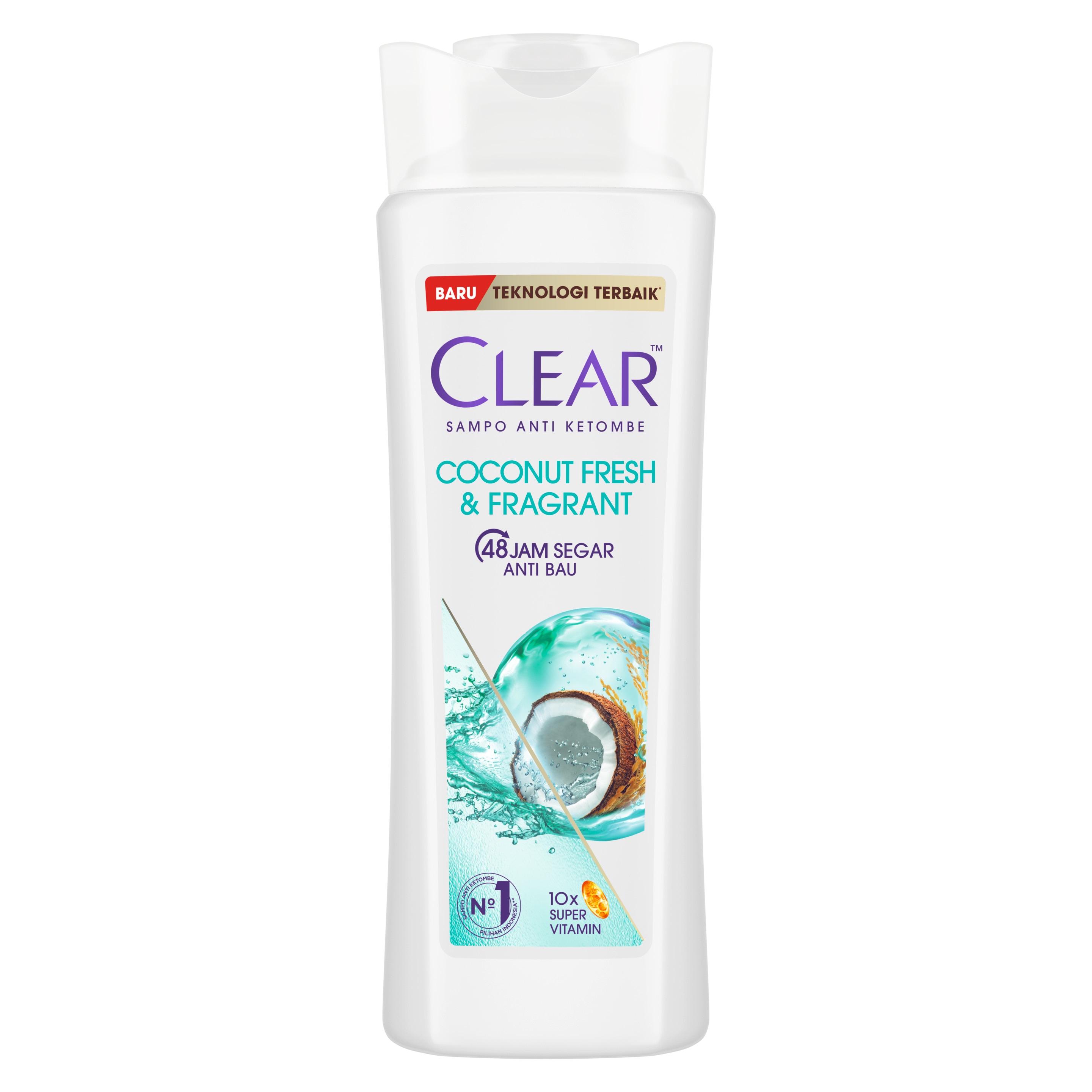 CLEAR Shampoo Coconut Fresh & Fragrant Bottle 160 mL