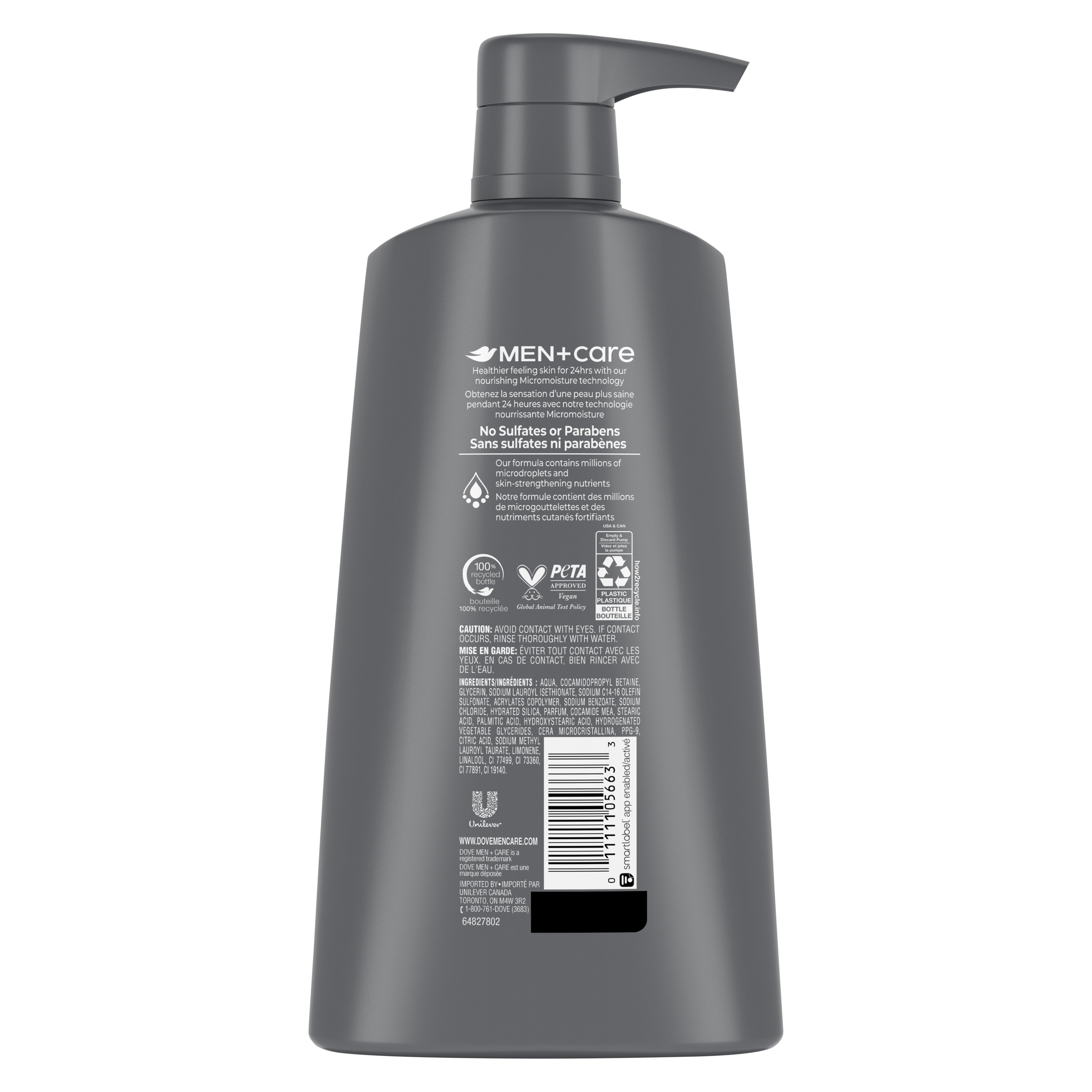 Men+Care Exfoliating Deep Clean Body + Face Wash