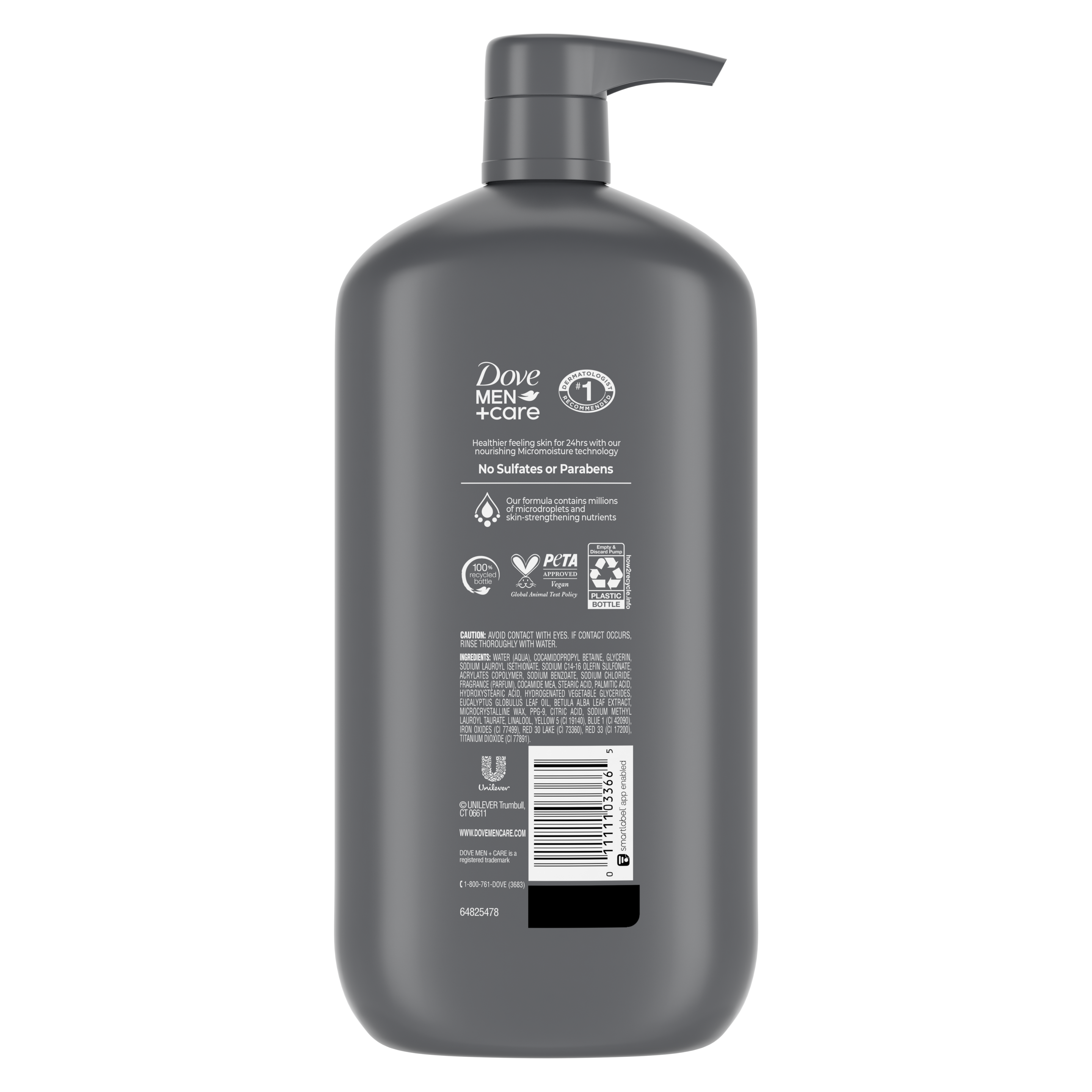 Men+Care Blue Eucalyptus + Birch Relaxing Body + Face Wash