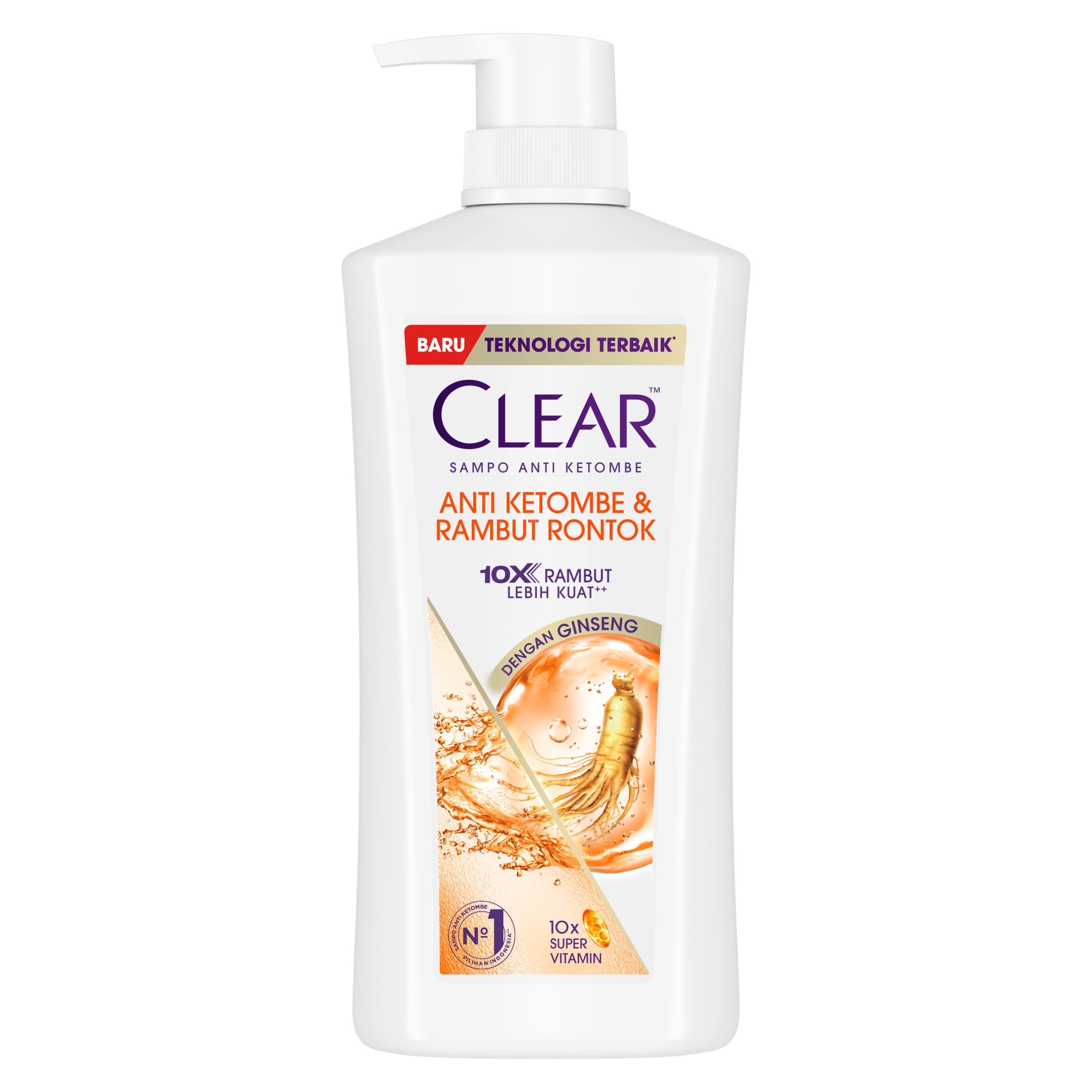 CLEAR Shampoo Anti Ketombe & Rambut Rontok Pump 660 mL