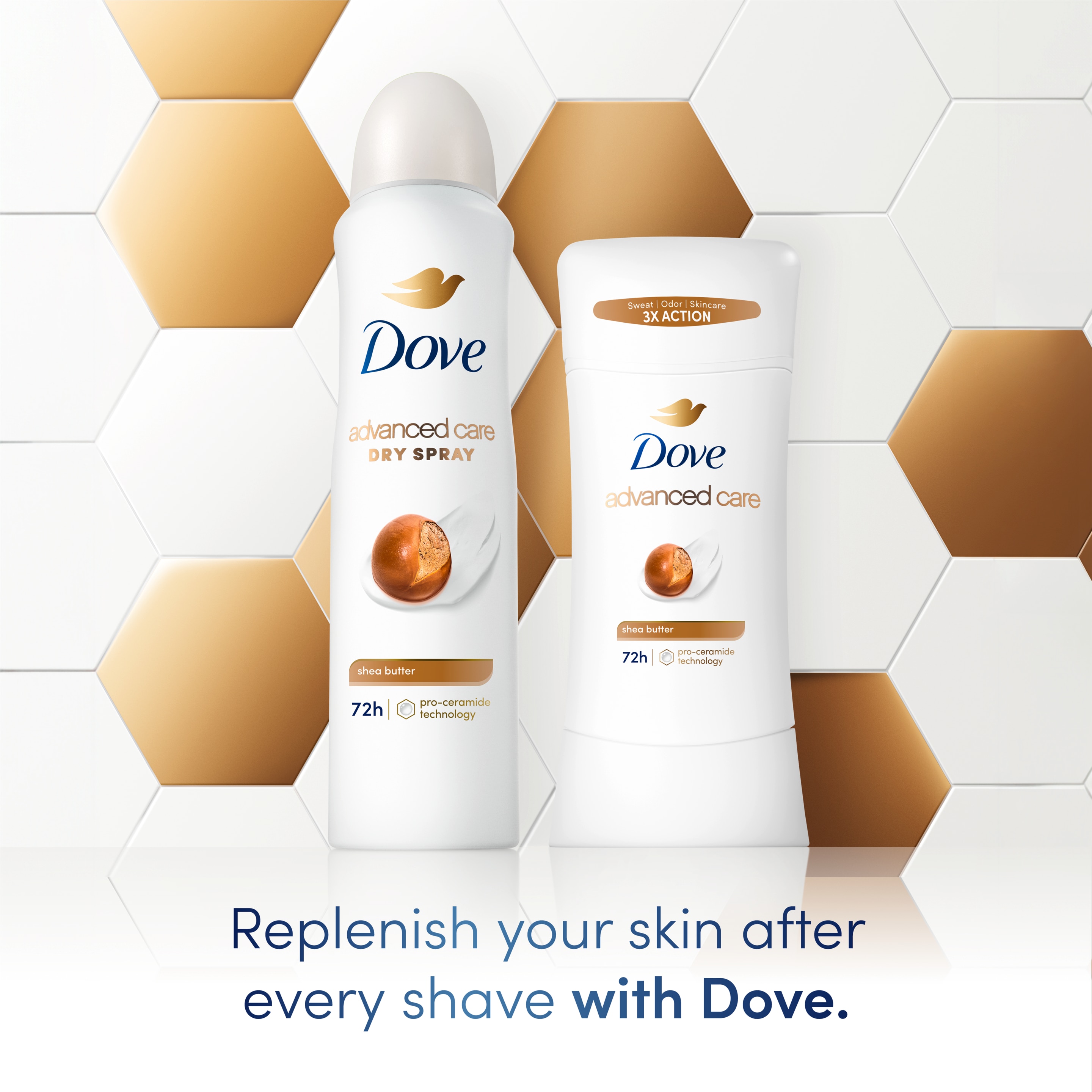 Advanced Care Shea Butter Antiperspirant Dry Spray