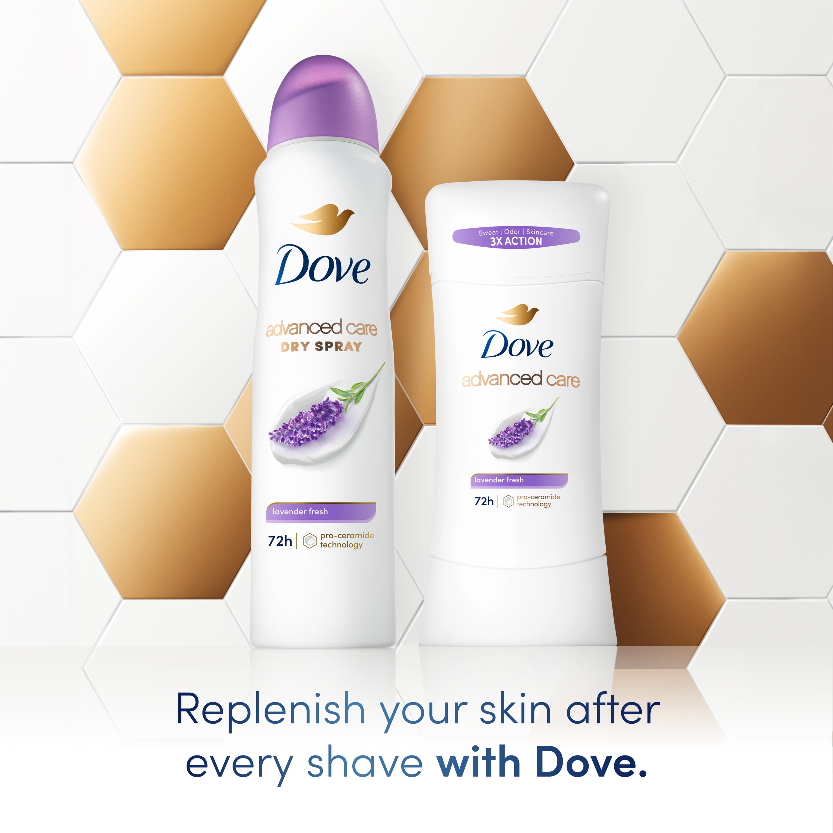 Advanced Care Lavender Fresh Antiperspirant Dry Spray