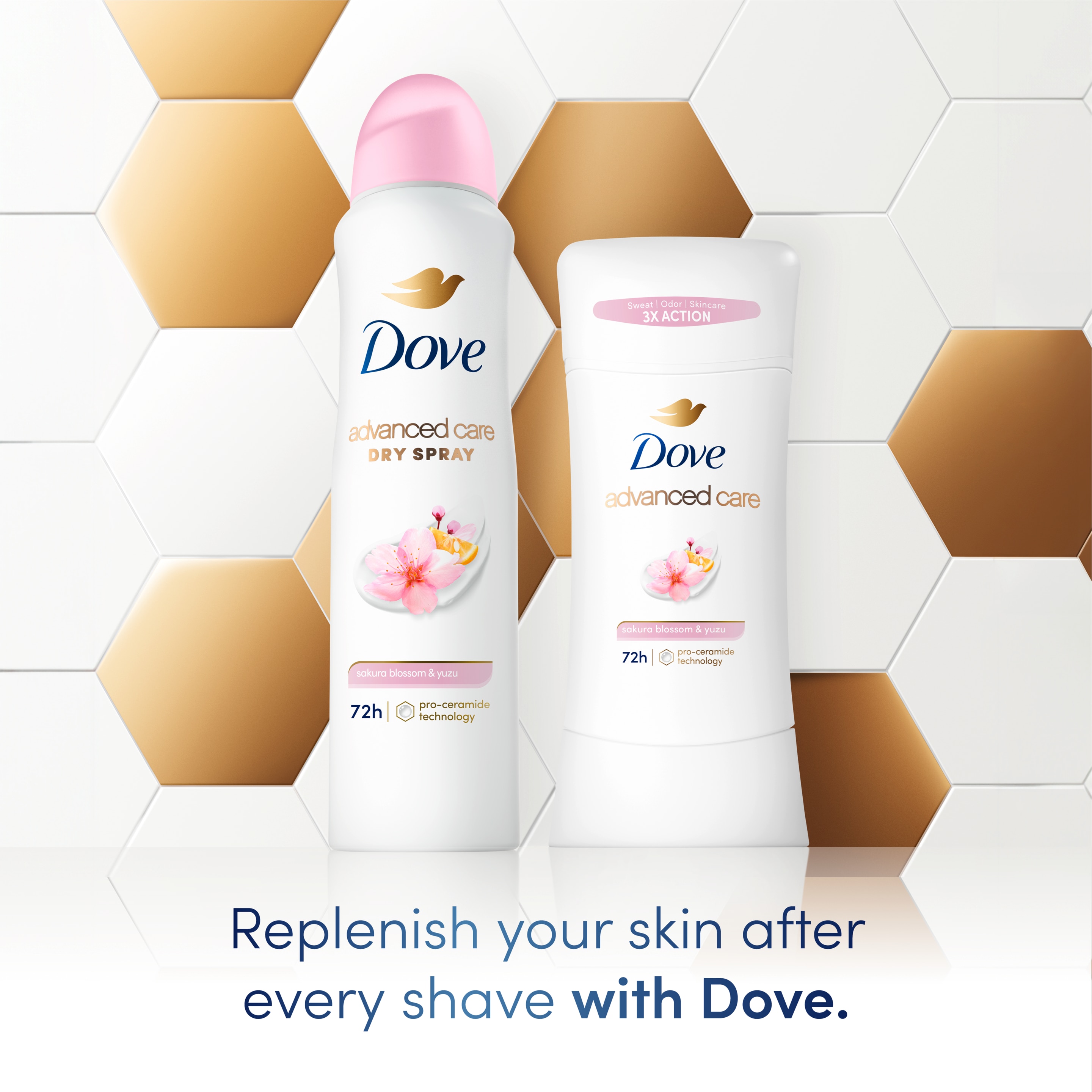 Advanced Care Sakura Blossom & Yuzu Antiperspirant Deodorant Stick