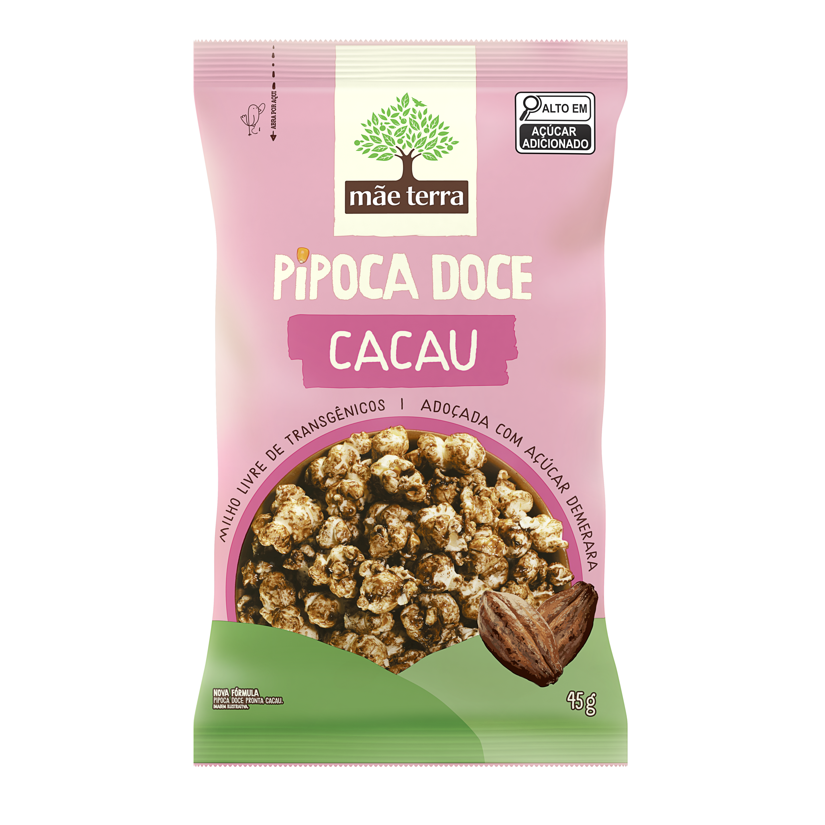 Pipoca Doce Cacau