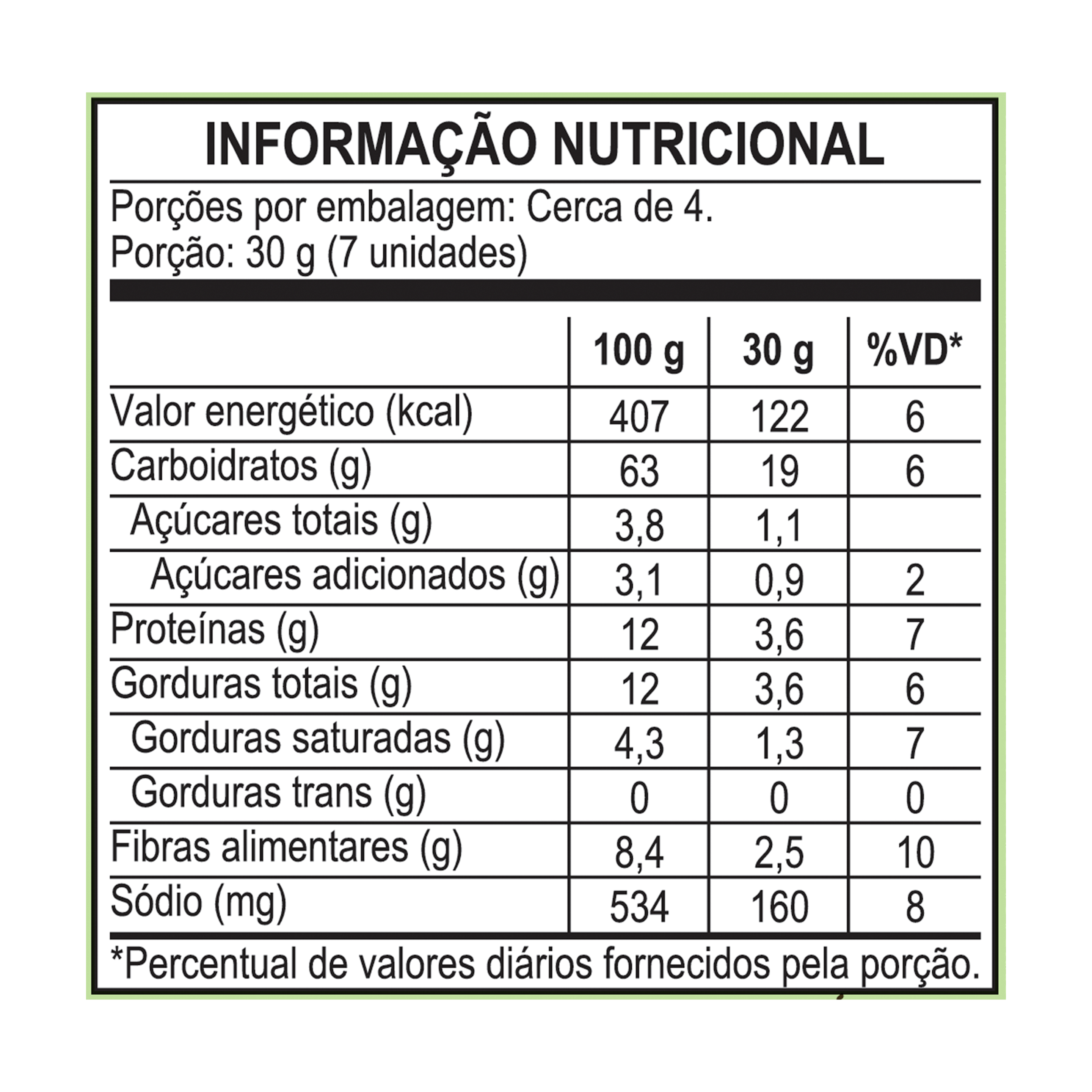 Tribos Cracker Gergelim