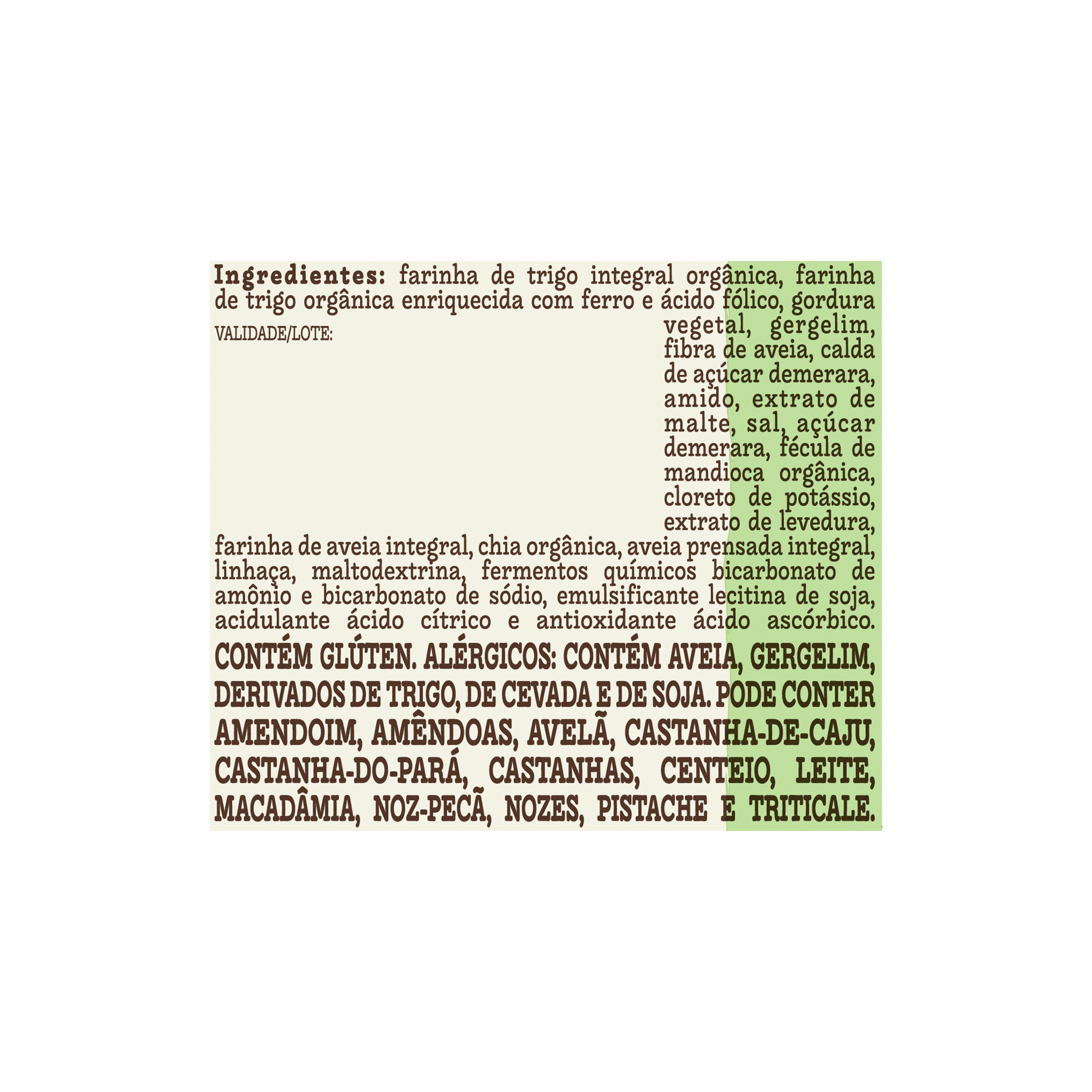 Tribos Cracker Gergelim