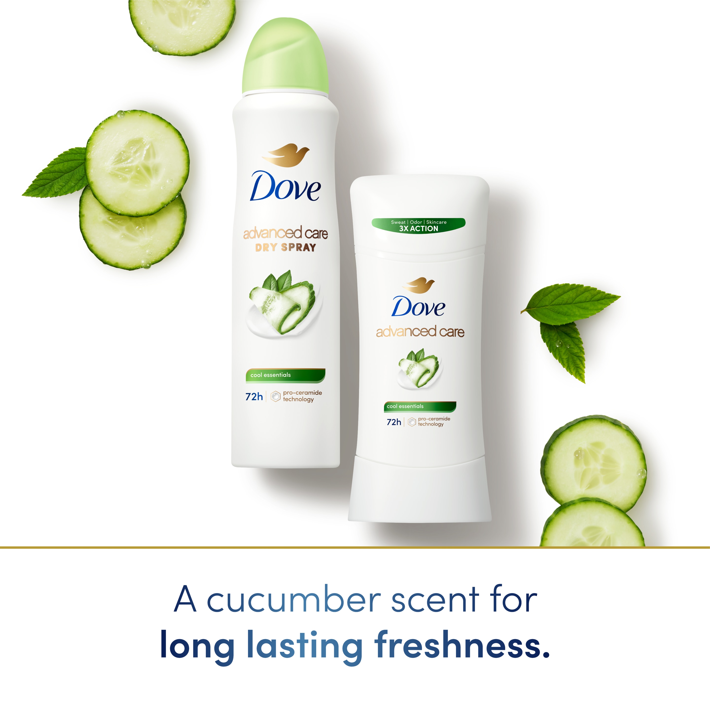 Advanced Care Cool Essentials Antiperspirant Dry Spray