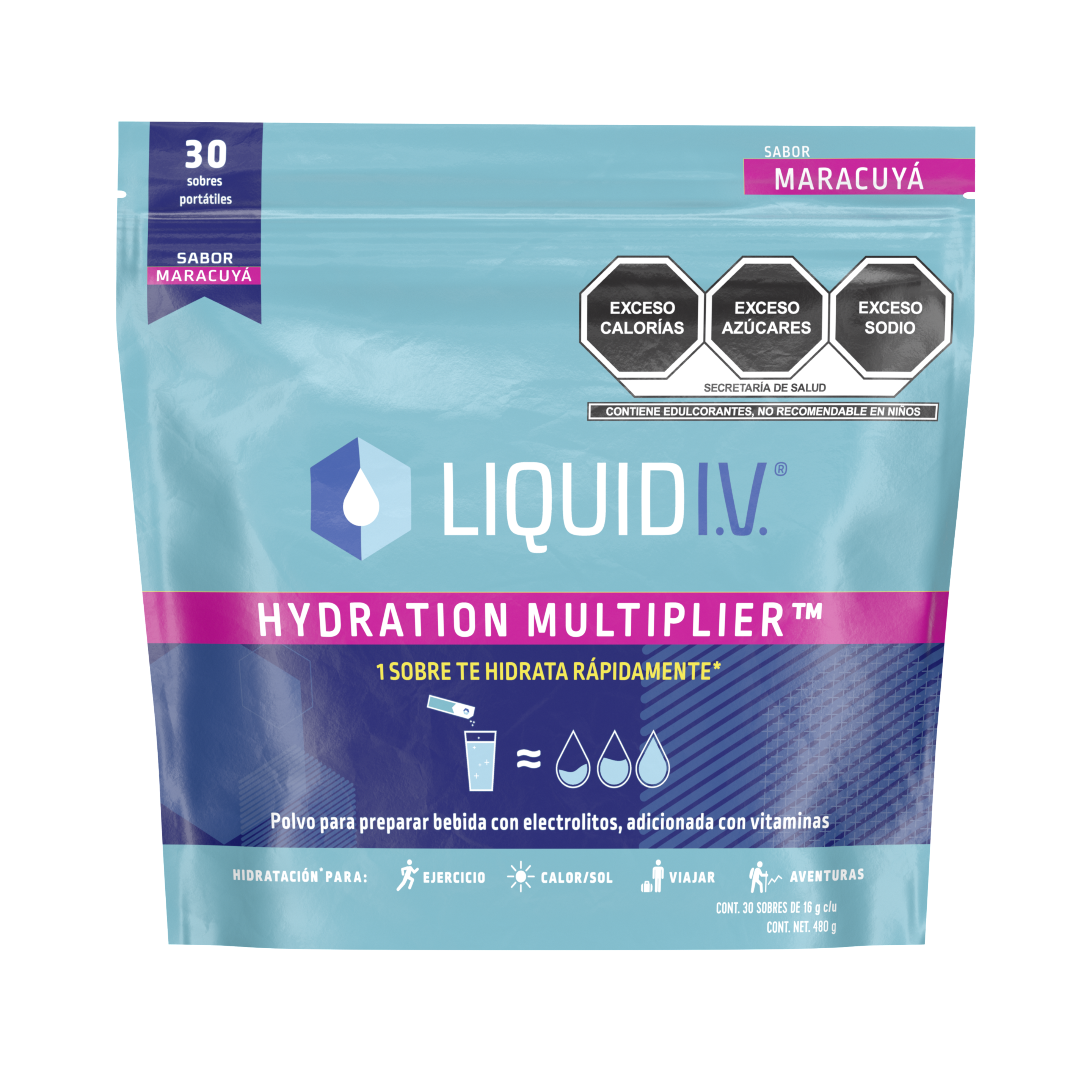 Liquid I.V.® Hydration Multiplier® sabor Maracuyá
