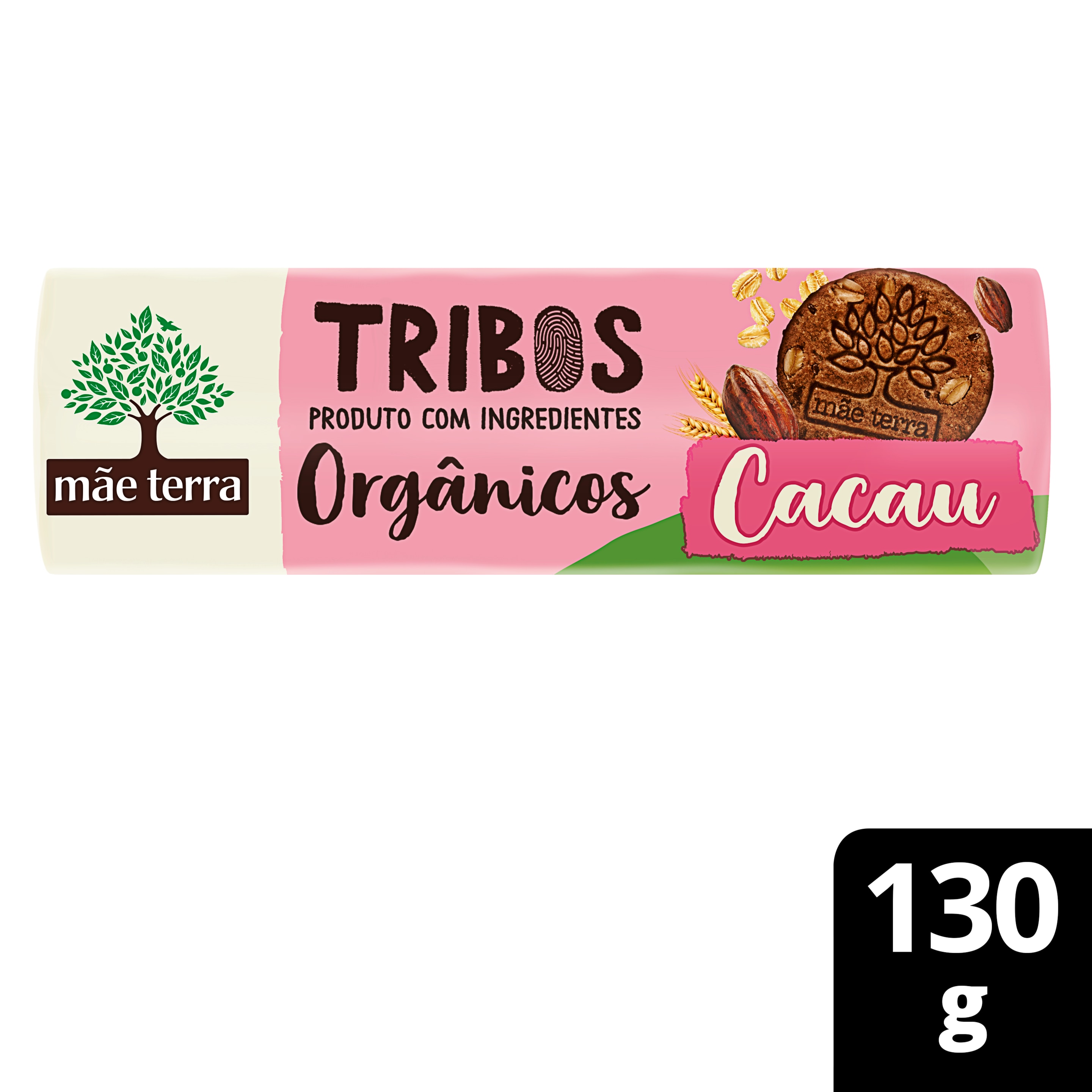 Tribos Biscoito Cacau 130g packshot