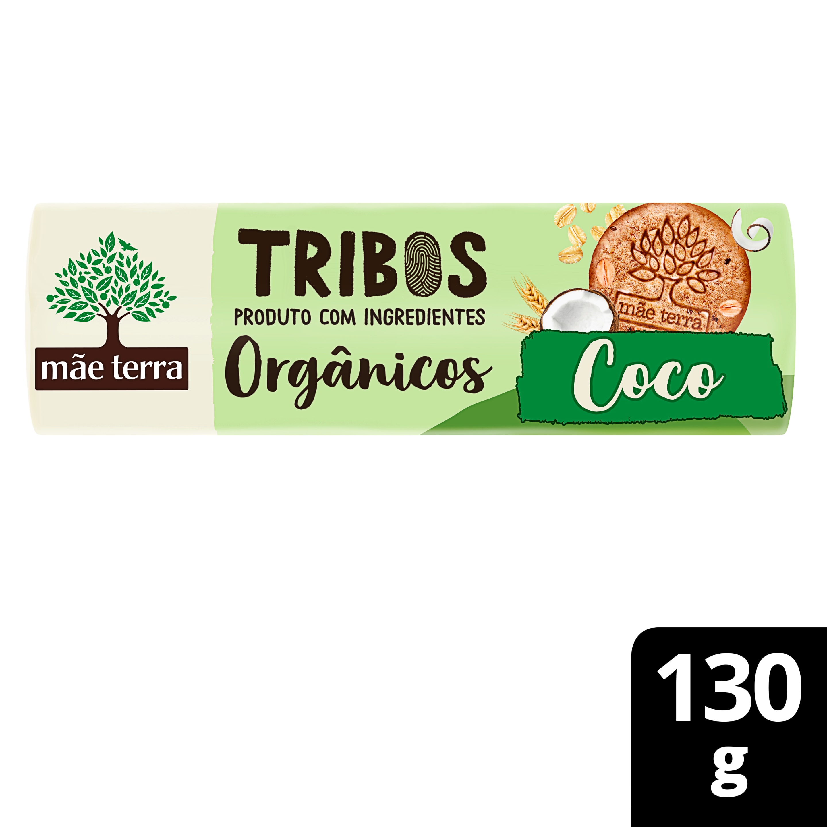 Tribos Biscoito Coco 130g packshot