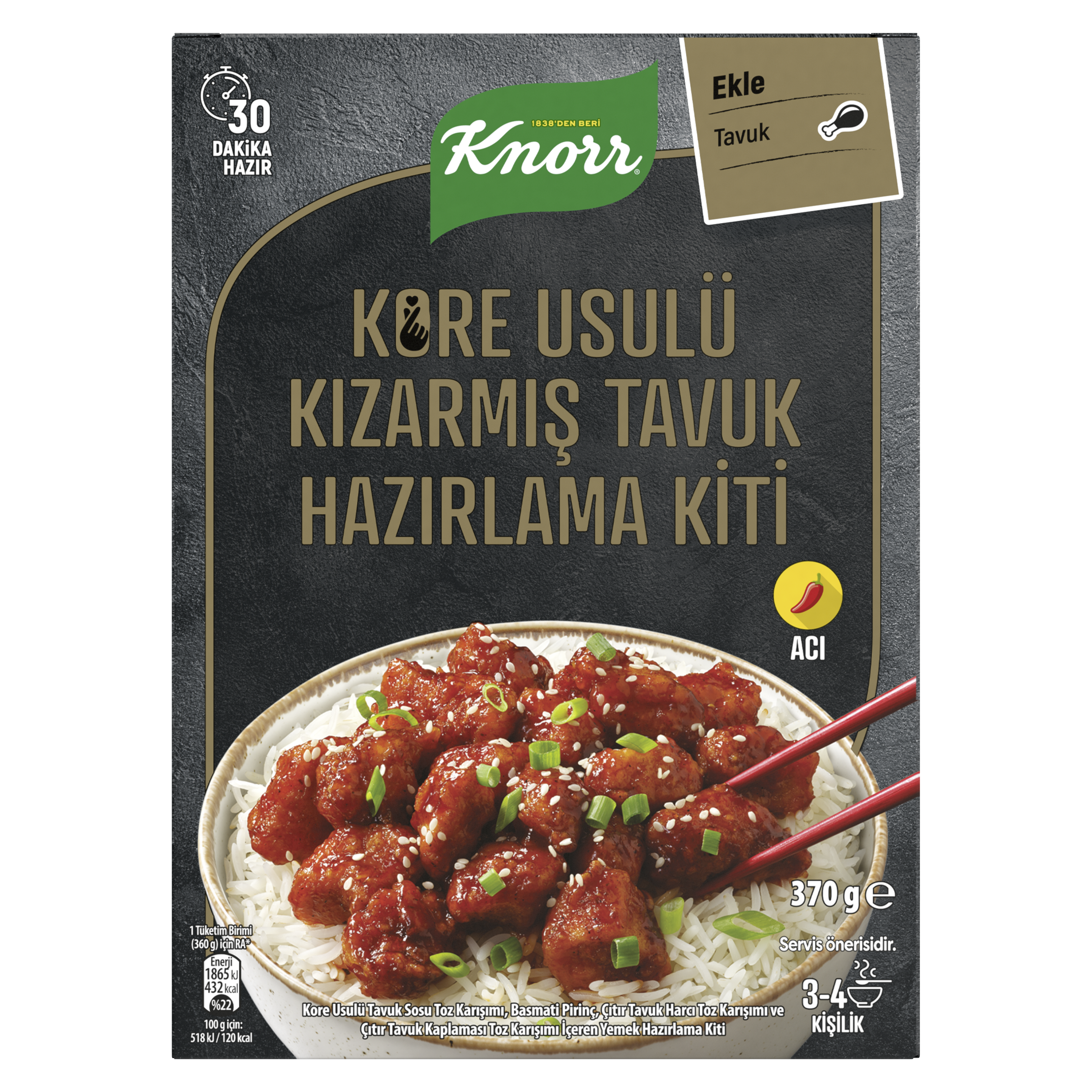 Knorr Kore Usulü Kızarmış Tavuk Hazırlama Kiti packshot