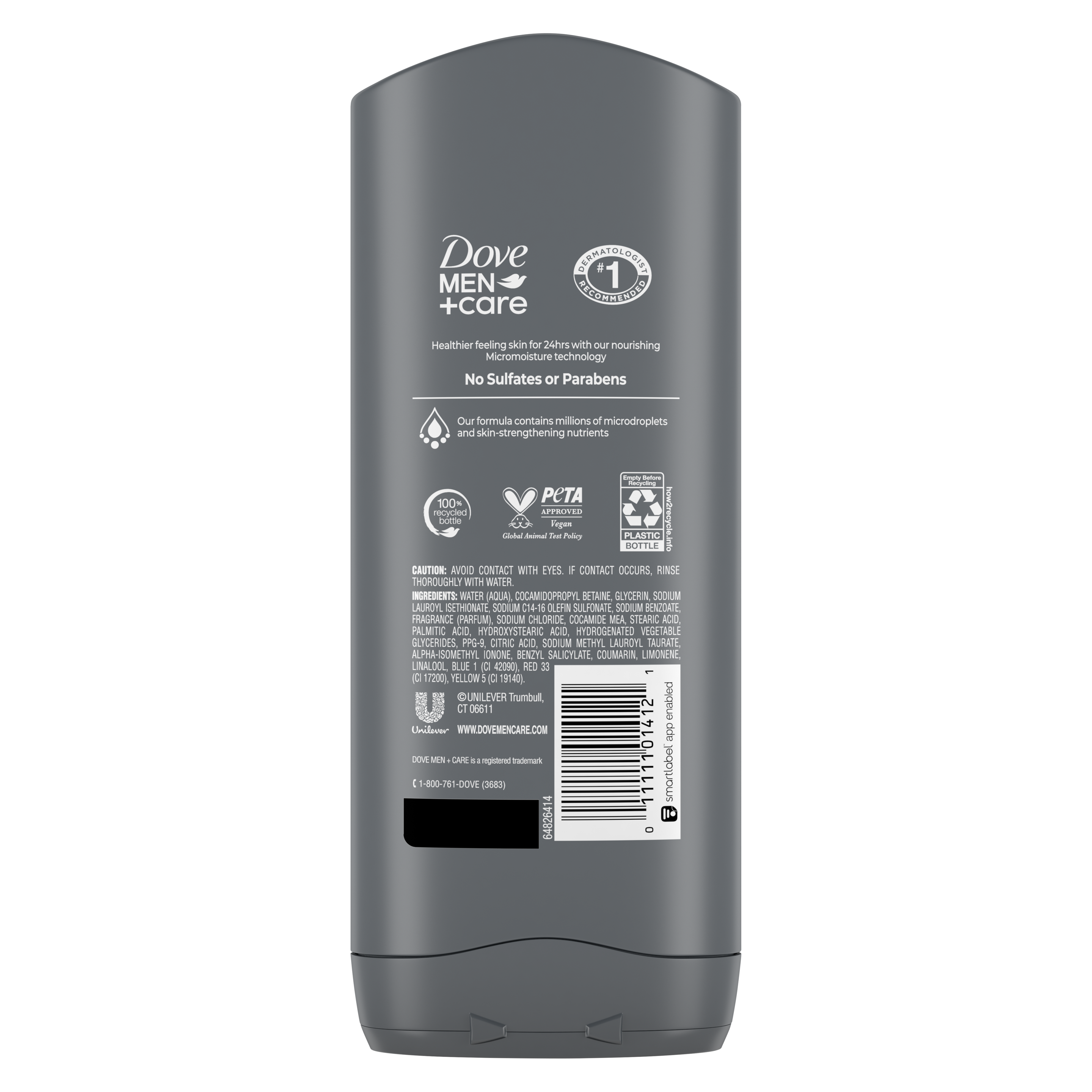 Men+Care Clean Comfort Body + Face Wash