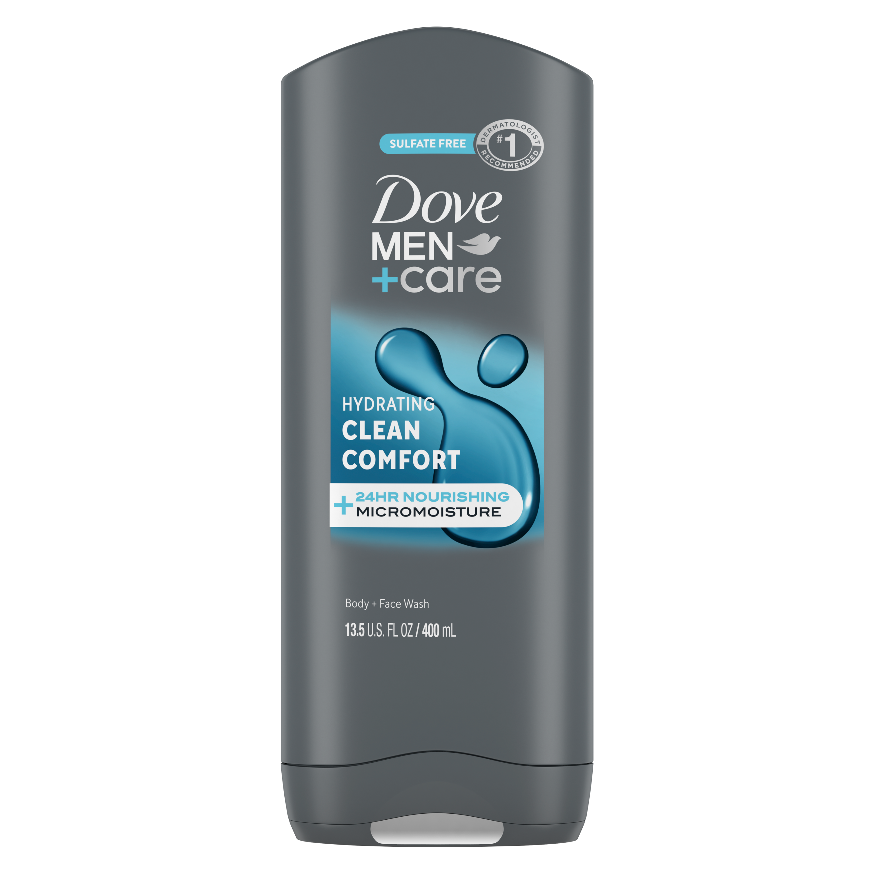 Dove Men+Care Clean Comfort Body, Face & Hair Wash