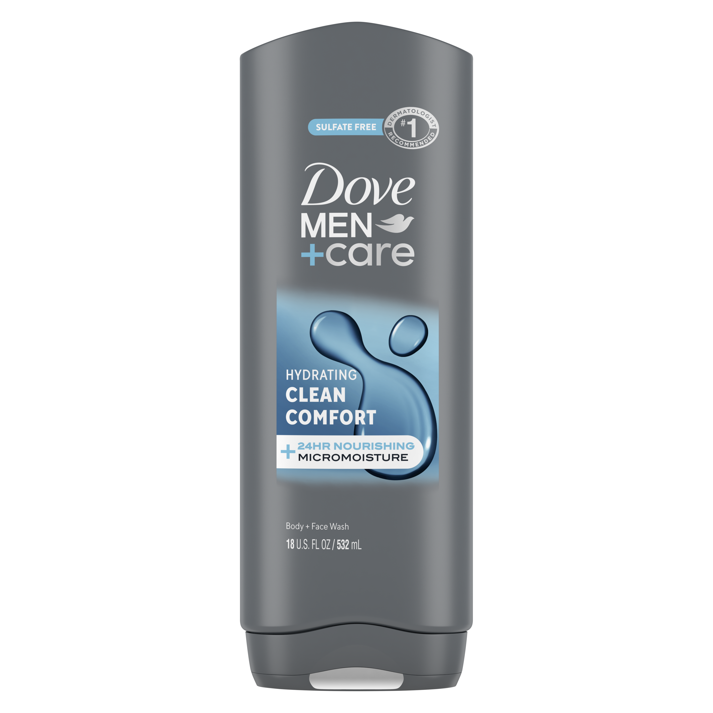 Men+Care Clean Comfort Body + Face Wash
