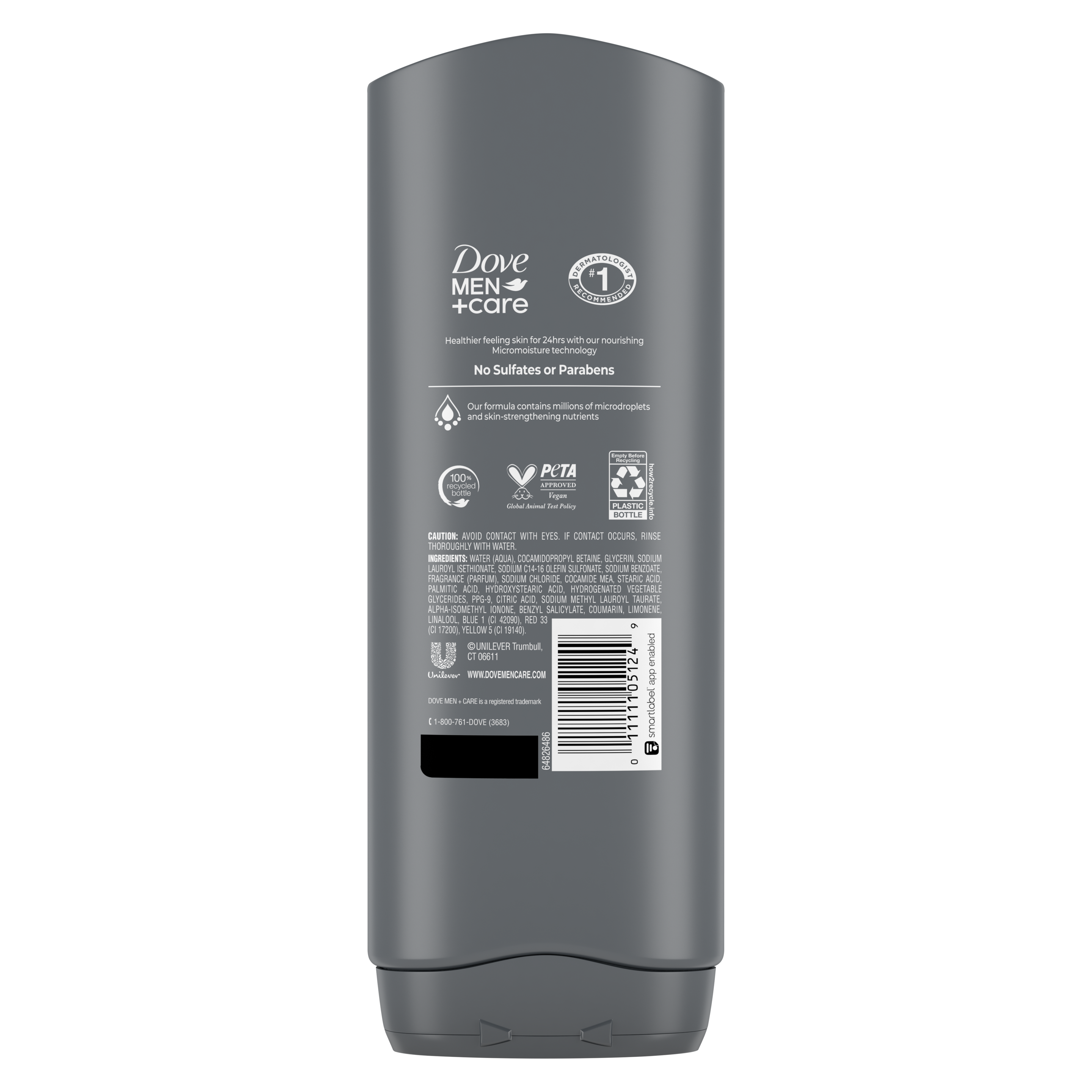 Men+Care Clean Comfort Body + Face Wash