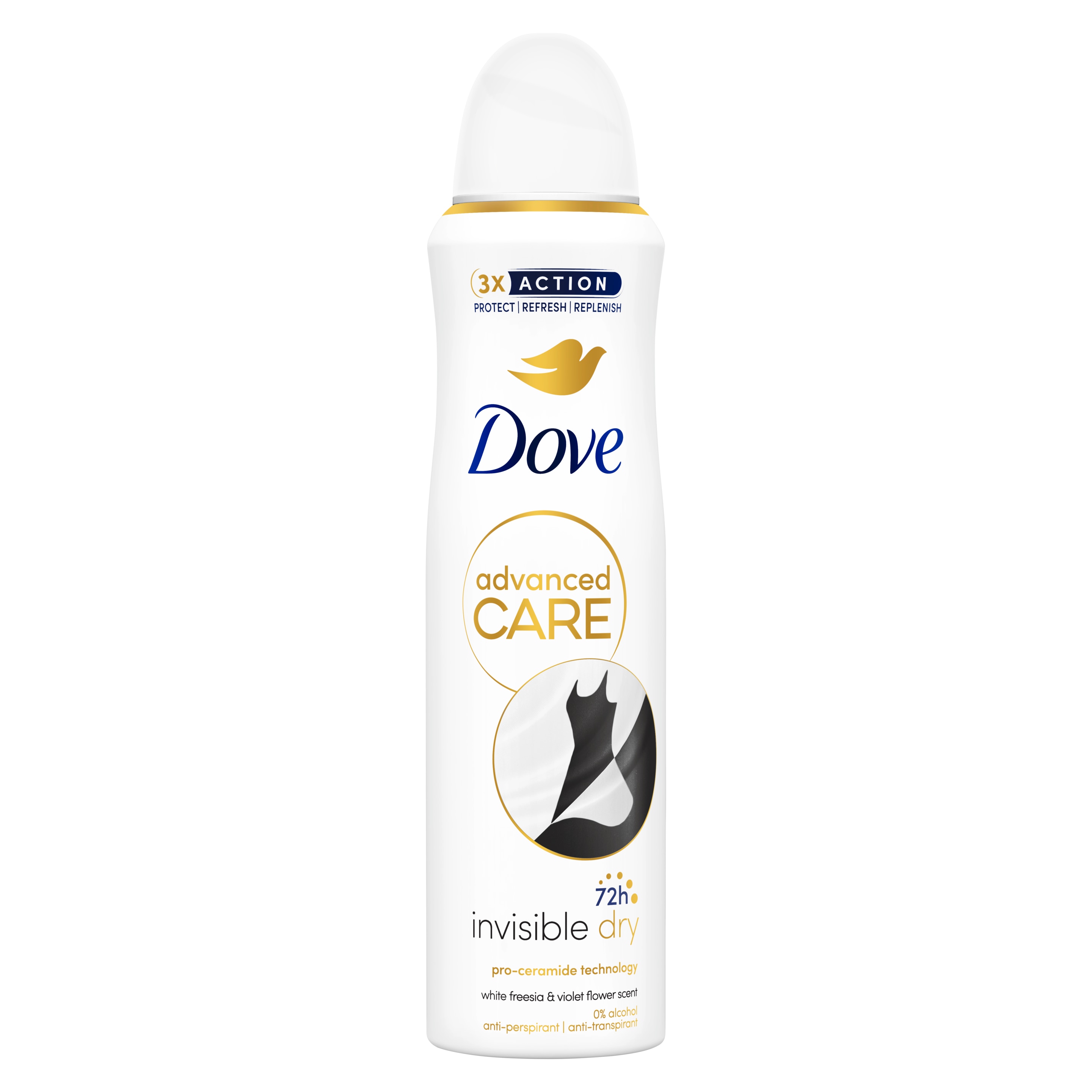 Advanced Care Invisible Dry Antiperspirant Deodorant Spray 150ml