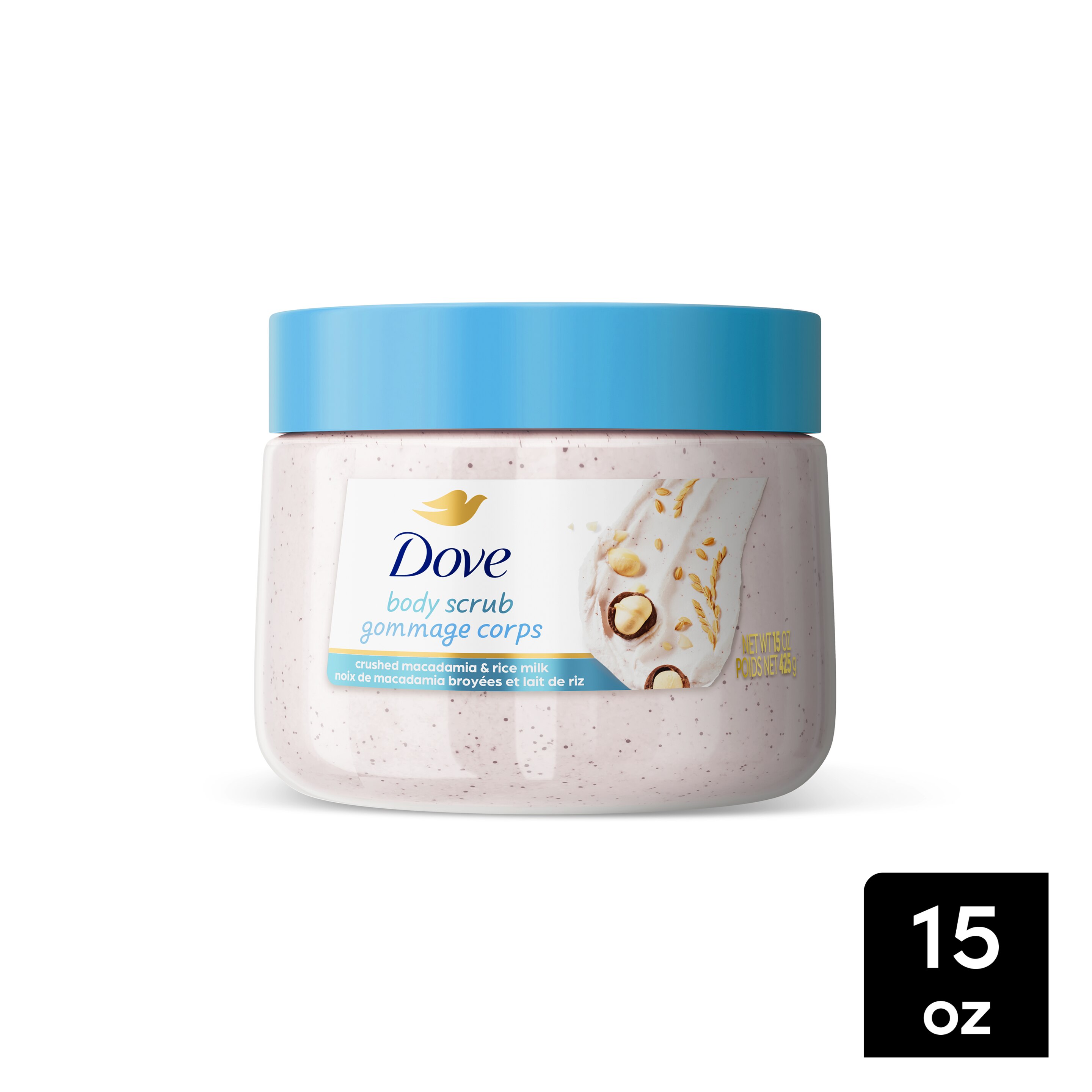 Crushed Macadamia & Rice Milk Body Scrub by Dove