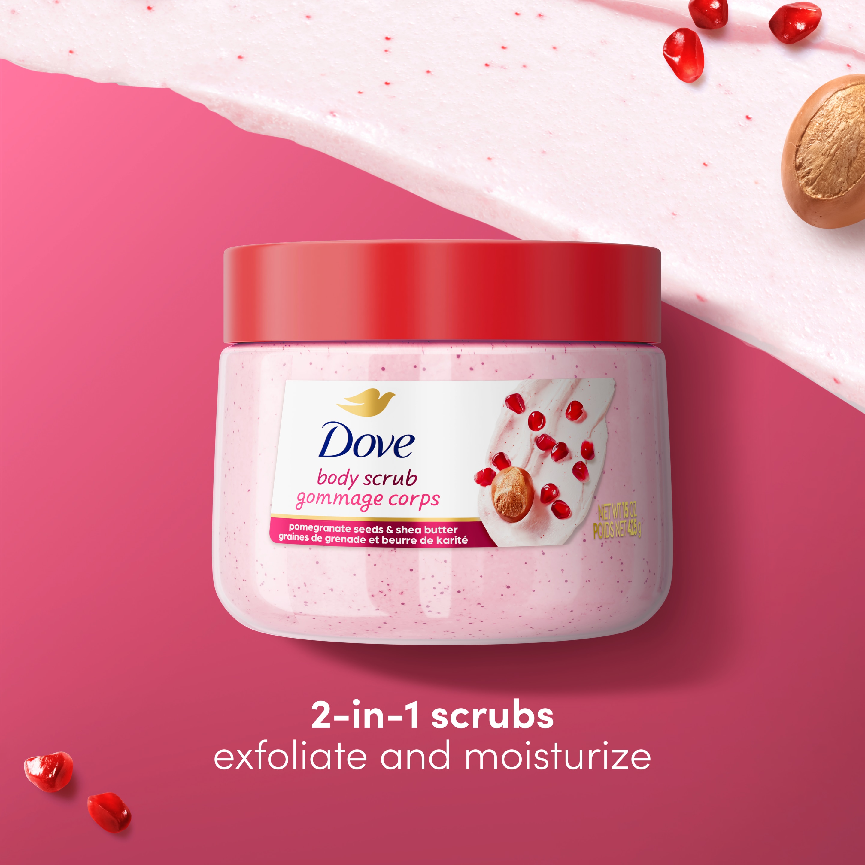 Pomegranate Seeds & Shea Butter Body Scrub