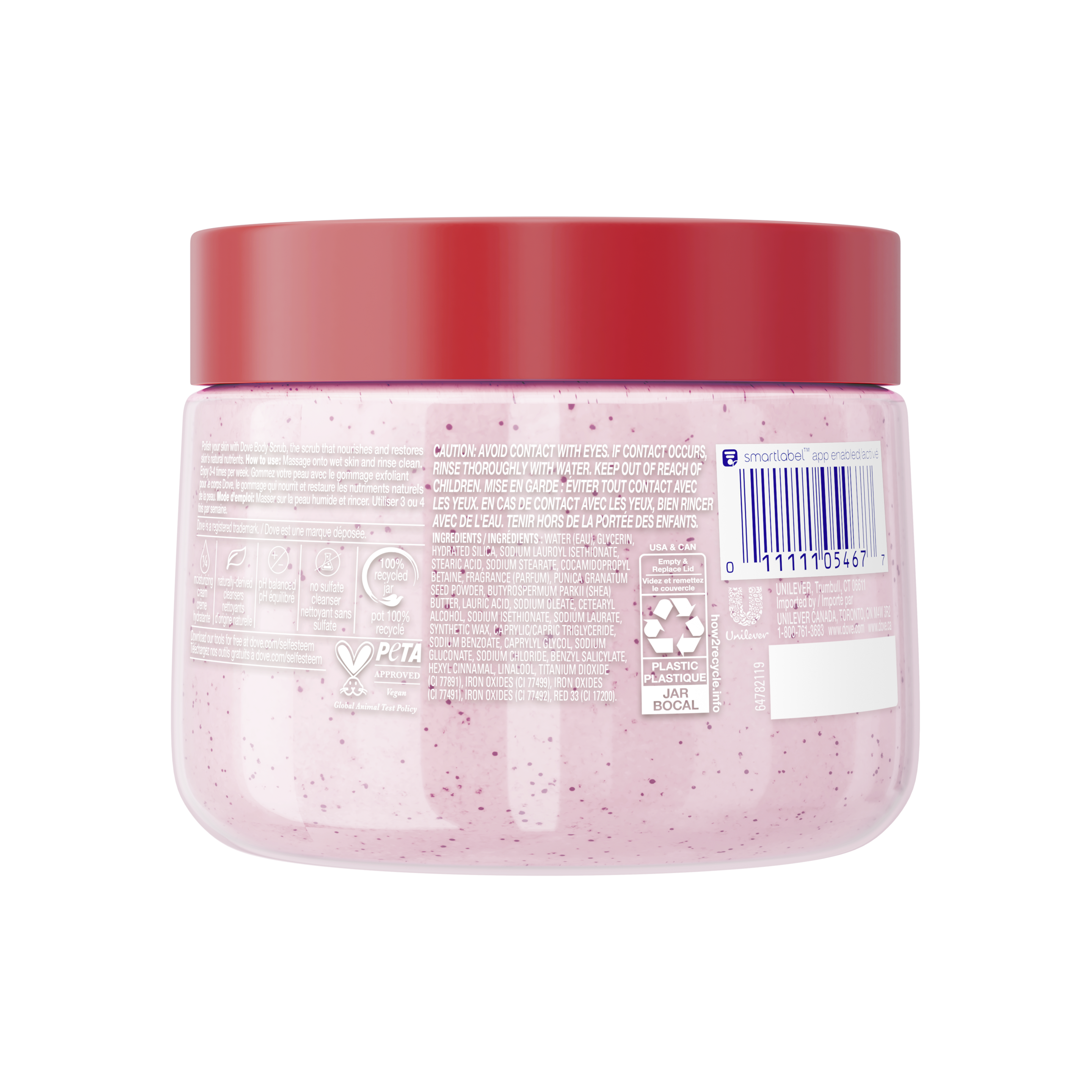 Pomegranate Seeds & Shea Butter Body Scrub