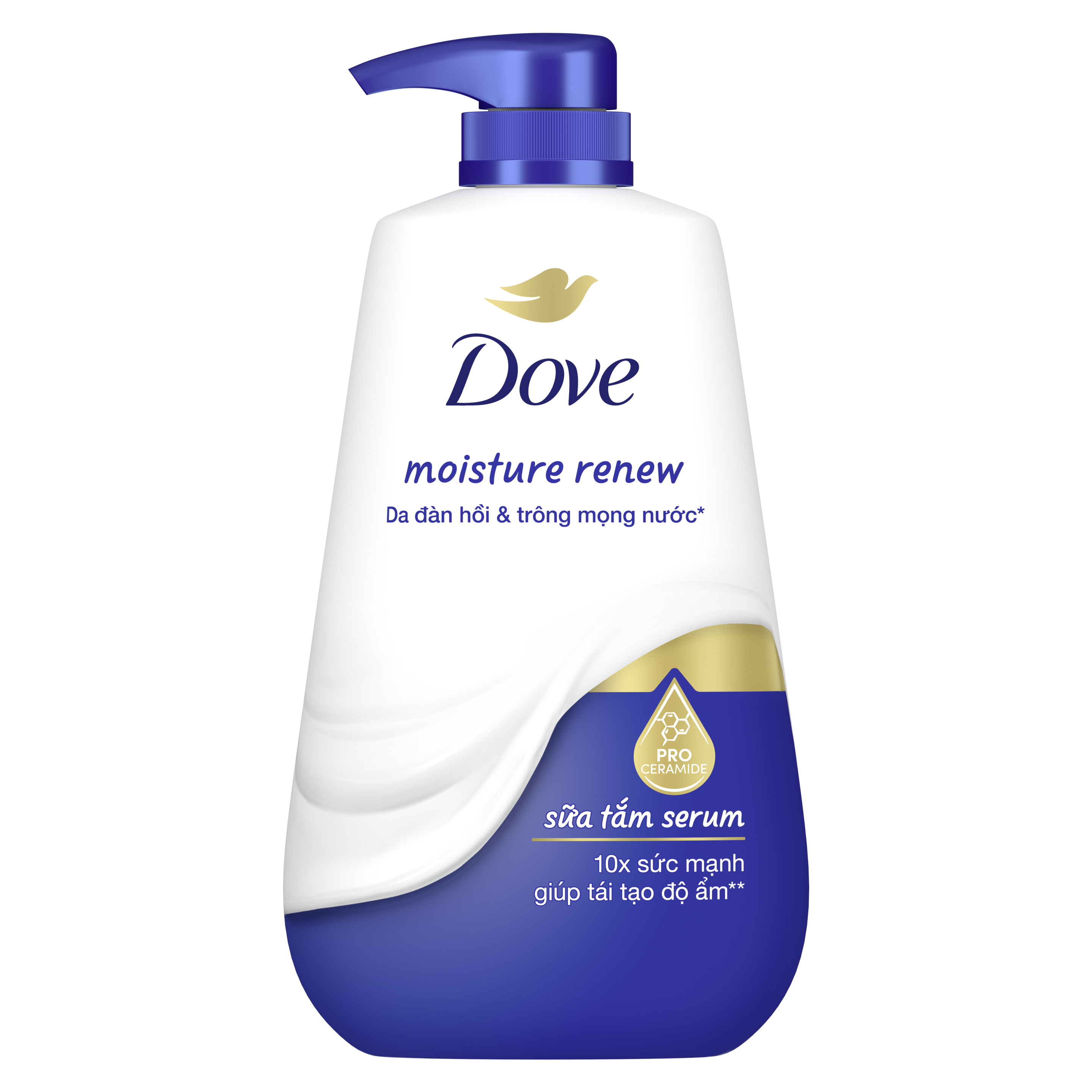 Sữa tắm serum Dove Da đàn hồi & trông mọng nước 500g
