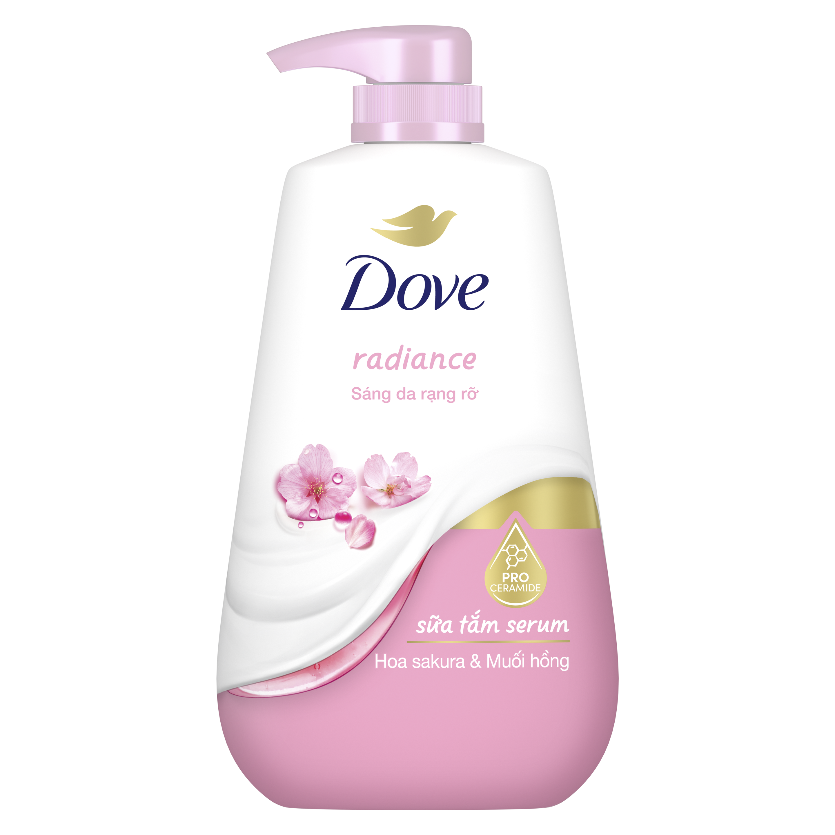 Sữa tắm serum Dove Sáng da rạng rỡ 500g