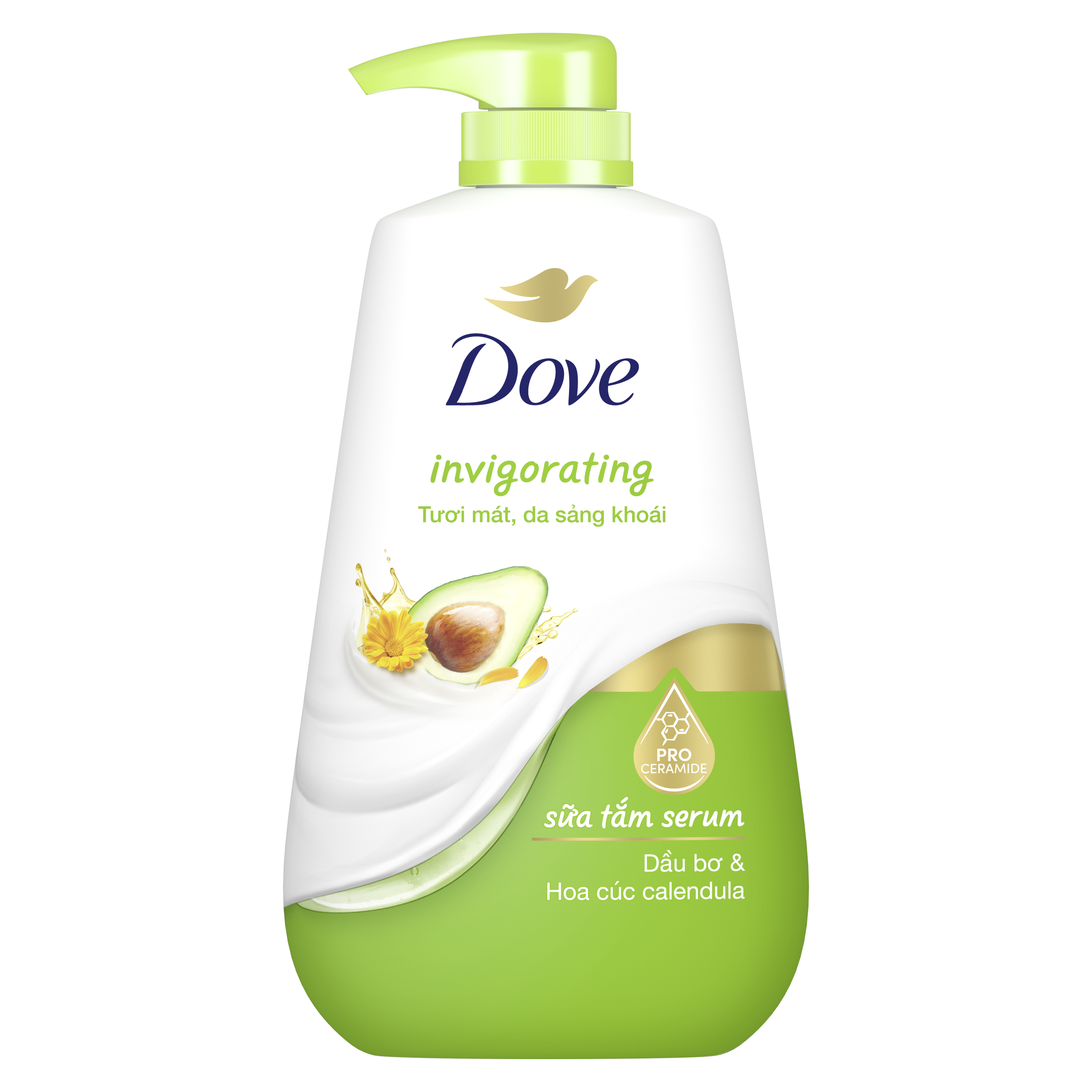 Sữa tắm serum Dove Tươi mát