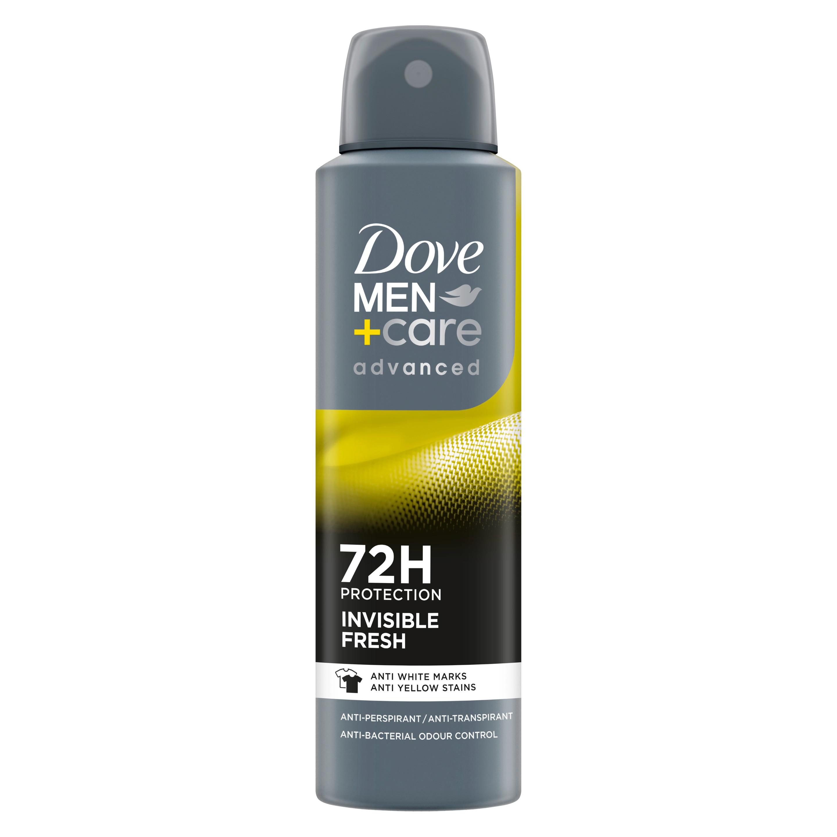 Dove Men + Care Advanced Spray Invisible Fresh packshot