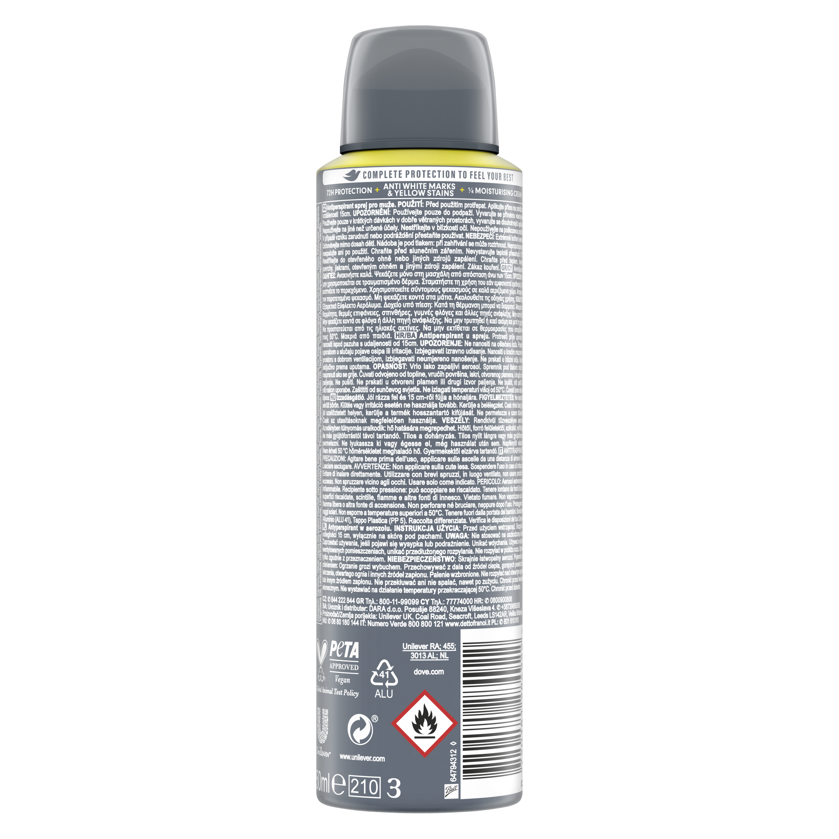 Αποσμητικό Spray Advanced Care Invisible Fresh