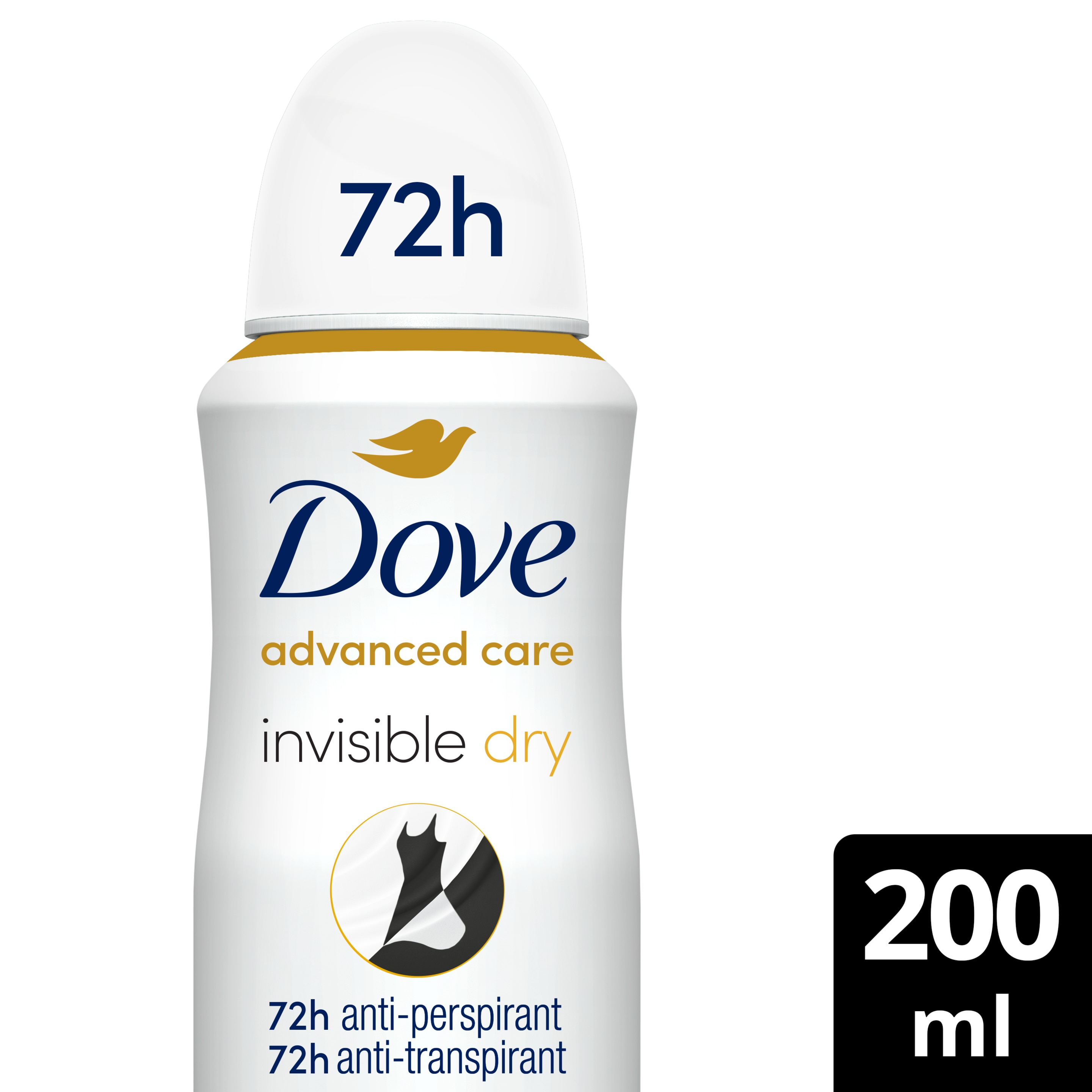 Advanced Care Invisible Dry Antiperspirant Deodorant Spray 200ml