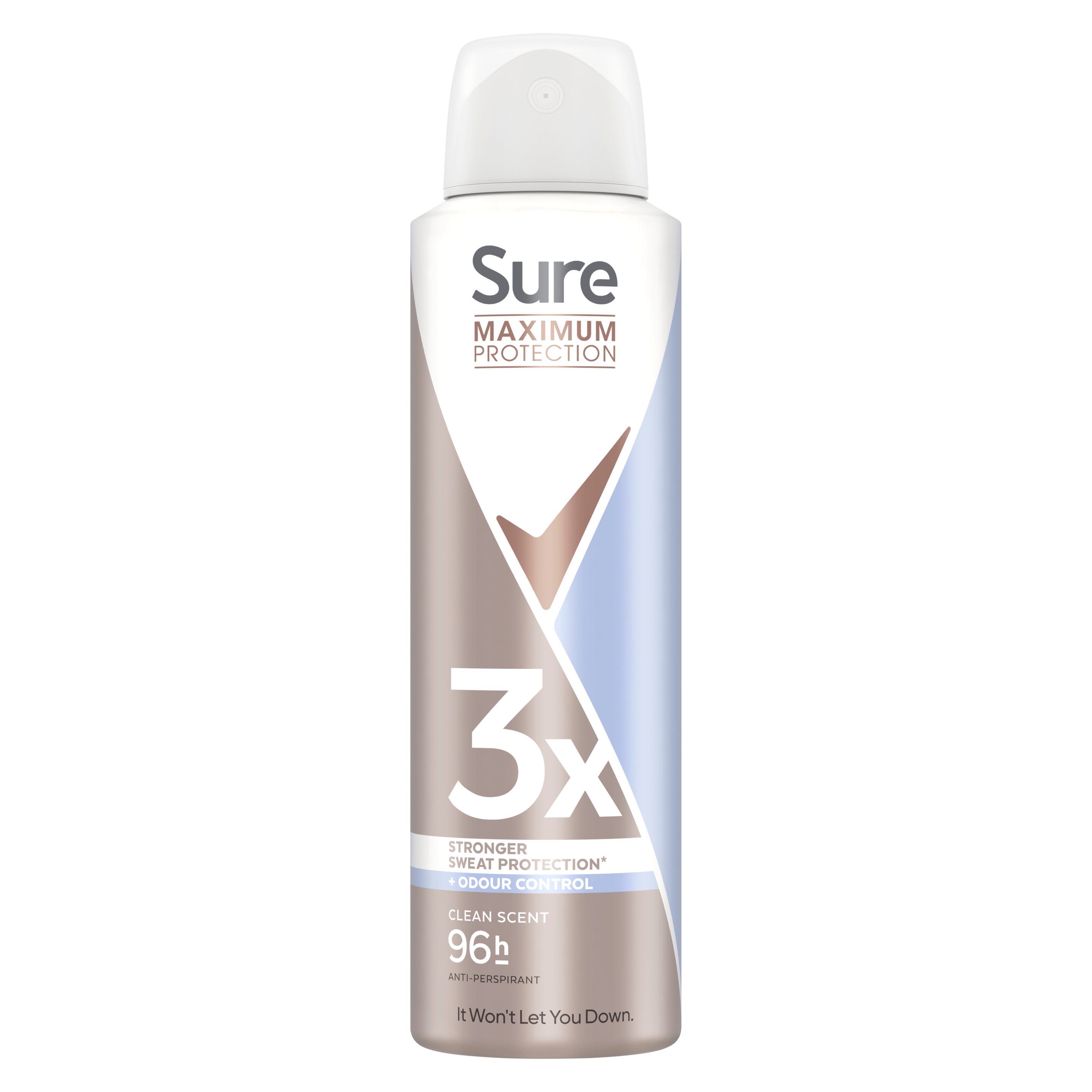 Sure Maximum Protection Clean Scent Anti-perspirant Deodorant Aerosol
