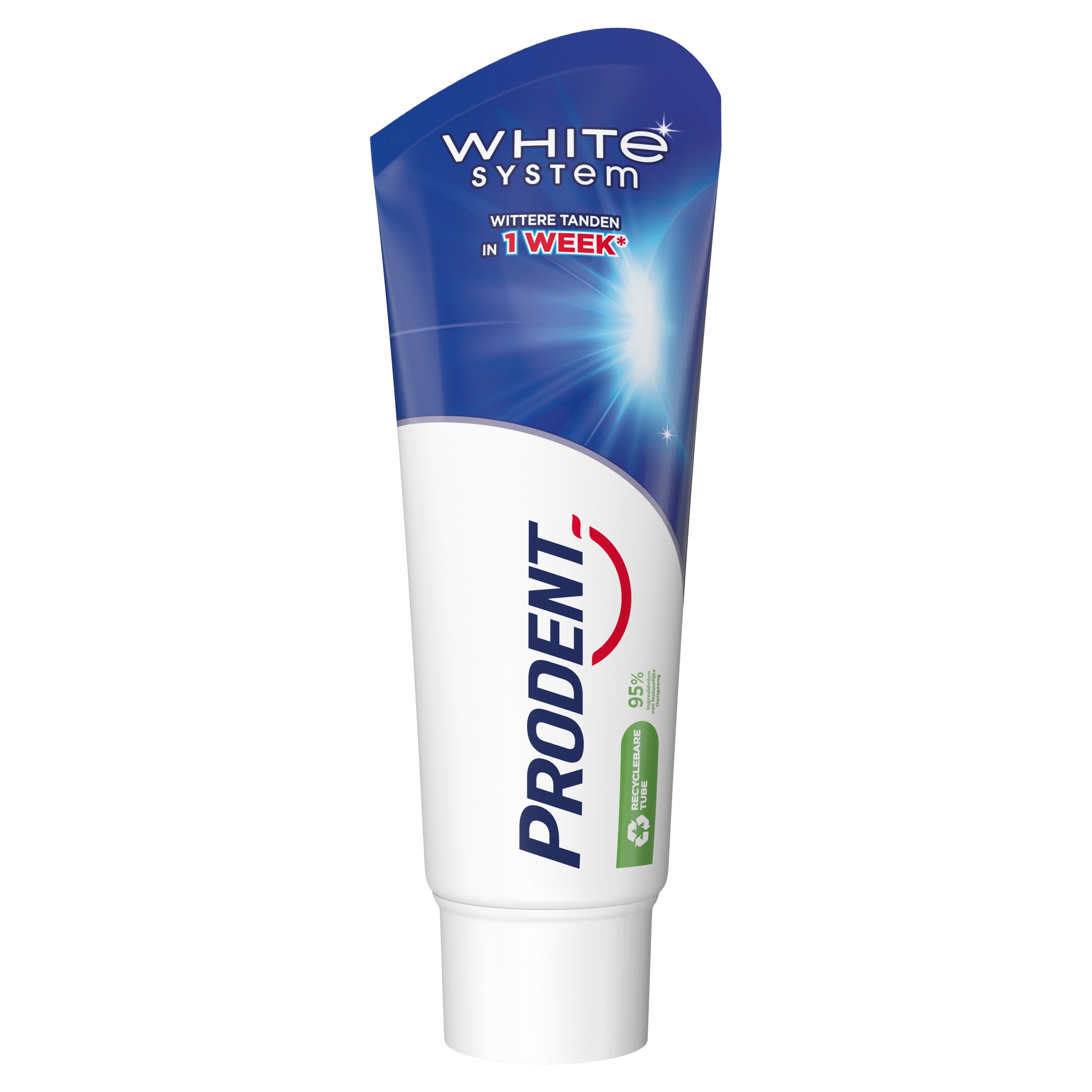 Prodent Tandpasta White System 75 ml - Voorkant tube packshot