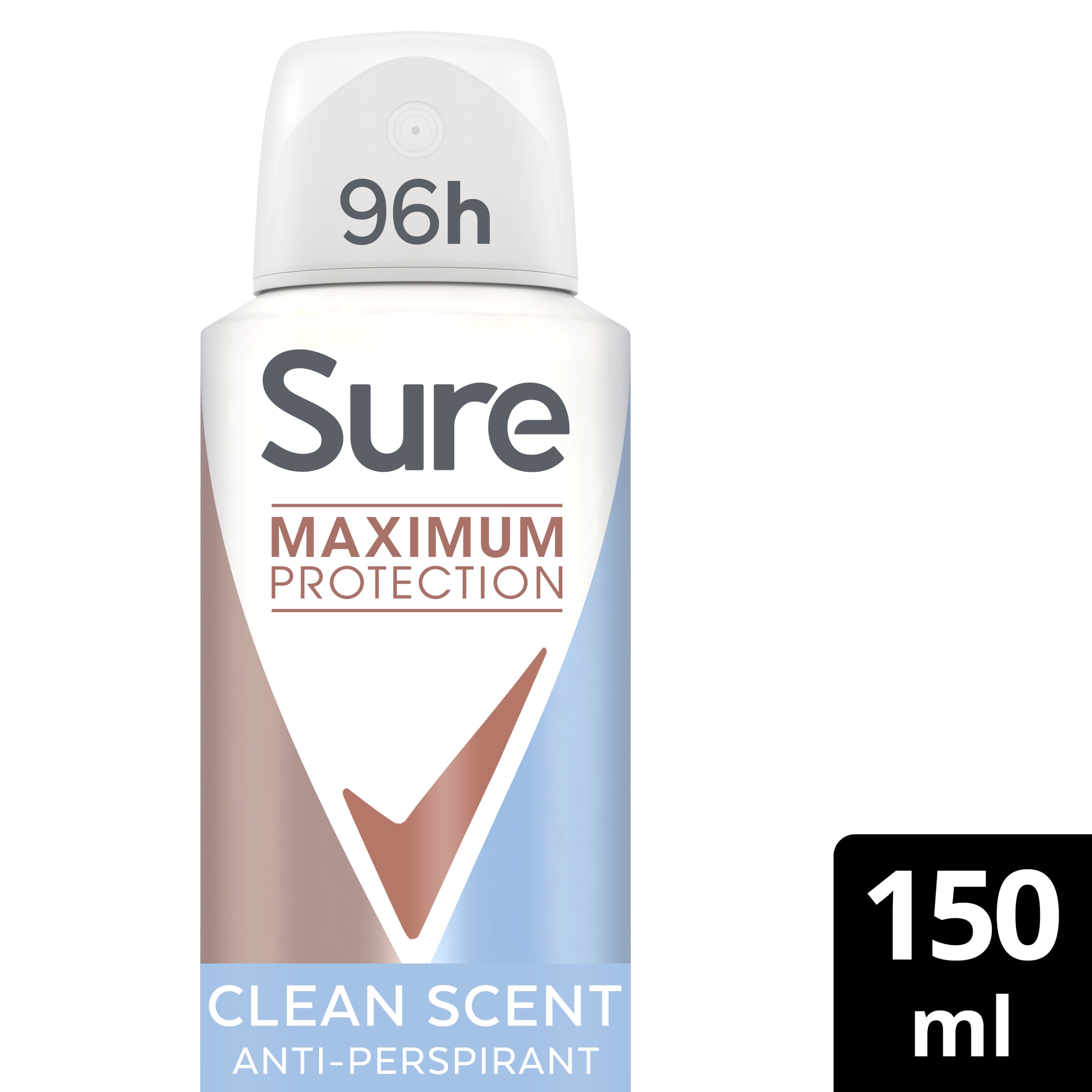 Sure Women 96hr Clean Scent Antiperspirant Deodorant Spray