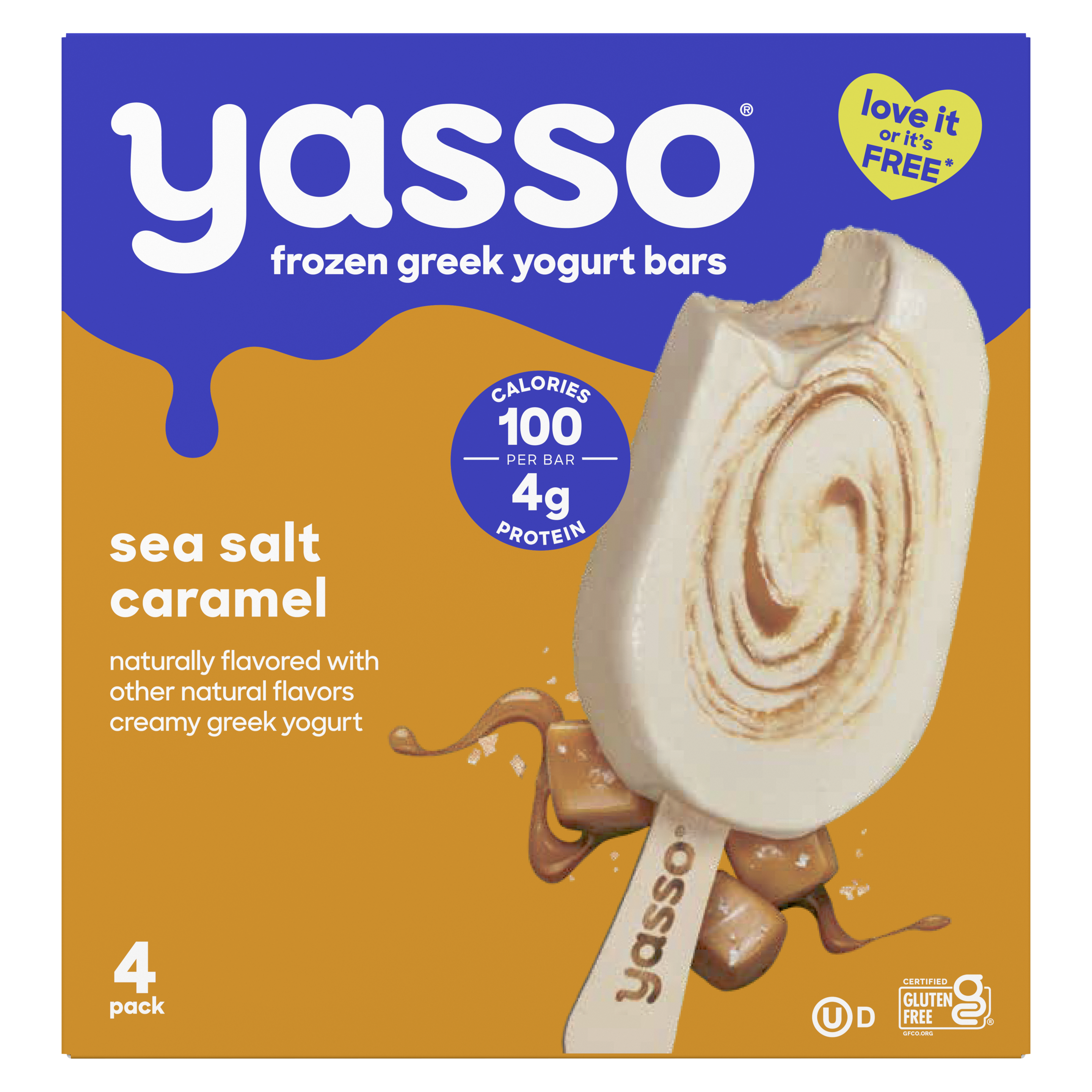 Yasso Bars Sea Salt Caramel Hero